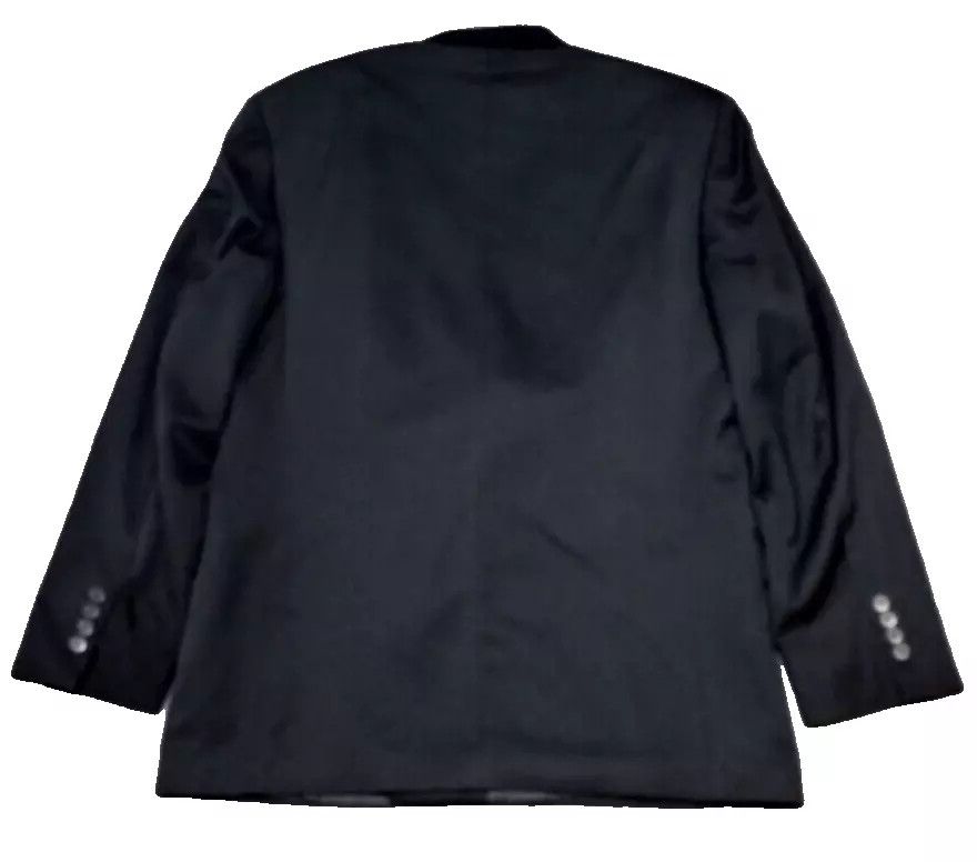 Designer × Yves Saint Laurent YVES SAINT LAURENT Pour Homme Double Breasted Men Blazer Size 52R - 3 Thumbnail