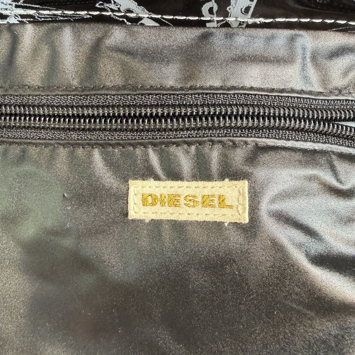 Diesel Diesel Only The Brave Coated PVC Printed Tote Bag Size ONE SIZE - 9 Thumbnail