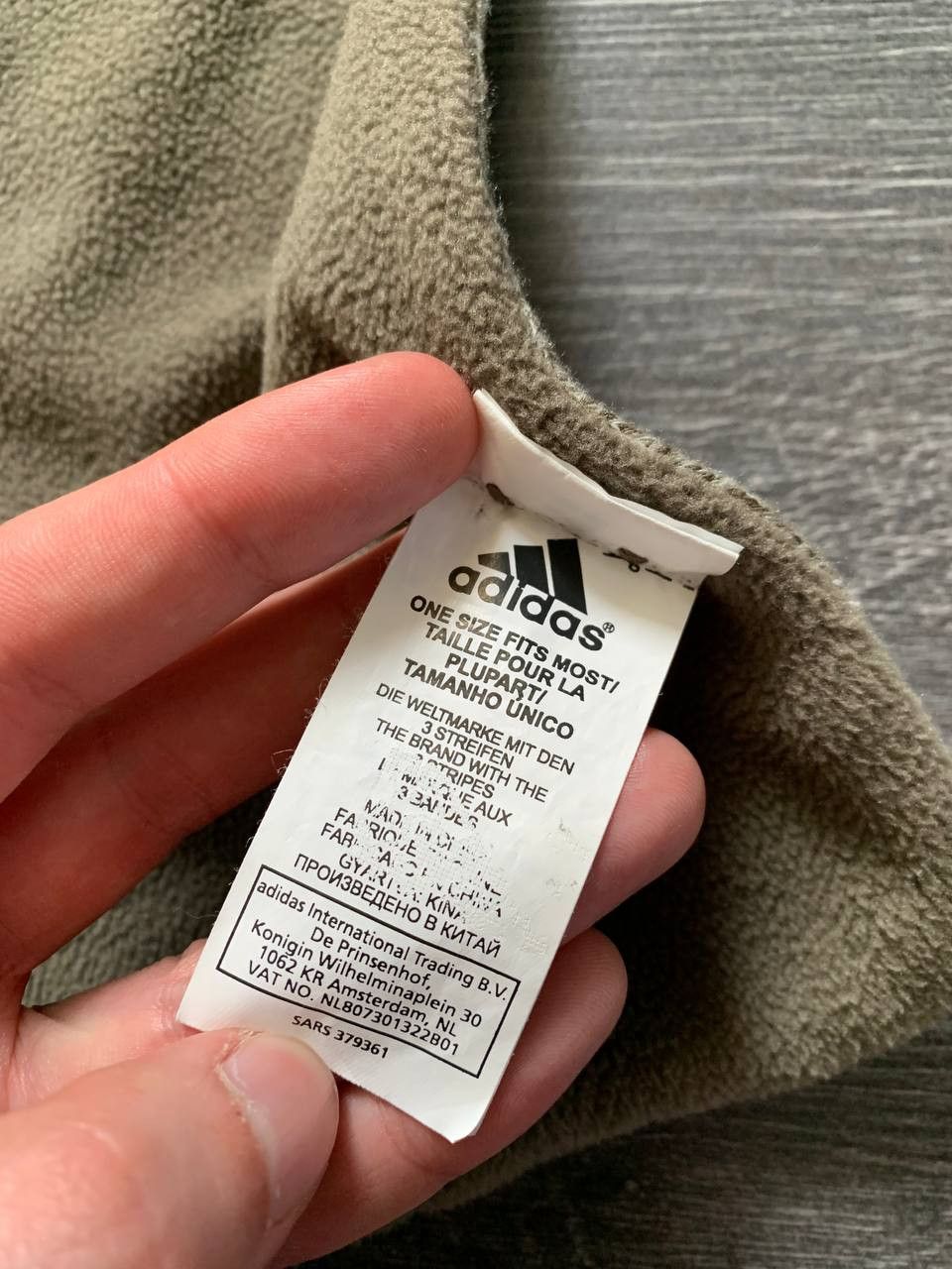 Adidas Vintage 00s Adidas Fleece Climawarm scarf Size ONE SIZE - 5 Thumbnail