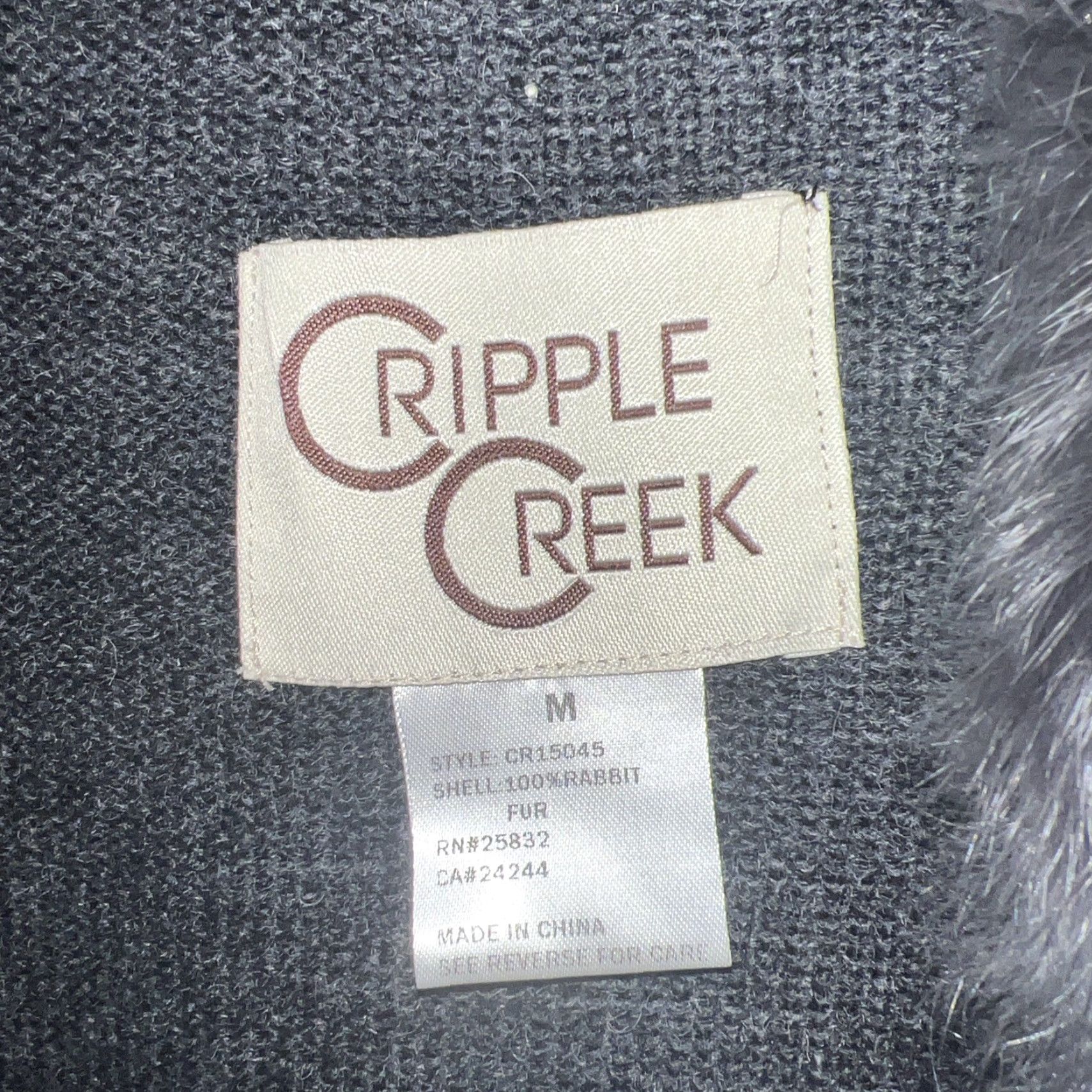 Vintage VINTAGE Cripple Creek Gray Fur Lined Shortsleeve Sweater Womens Size M Size M / US 6-8 / IT 42-44 - 3 Thumbnail