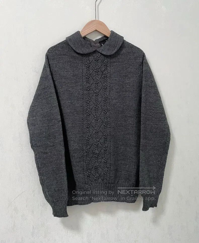 Comme des Garcons Comme des Garcons Reversible round-collar thick hand-knit Size S / US 4 / IT 40 - 4 Thumbnail
