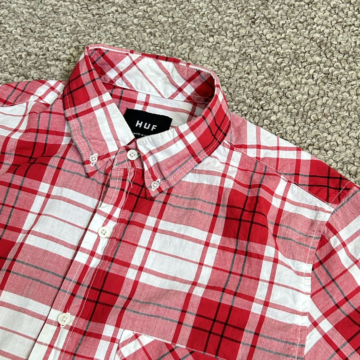 Huf 2009 Huf Short Sleeve button-up sz S Size US S / EU 44-46 / 1 - 2 Thumbnail