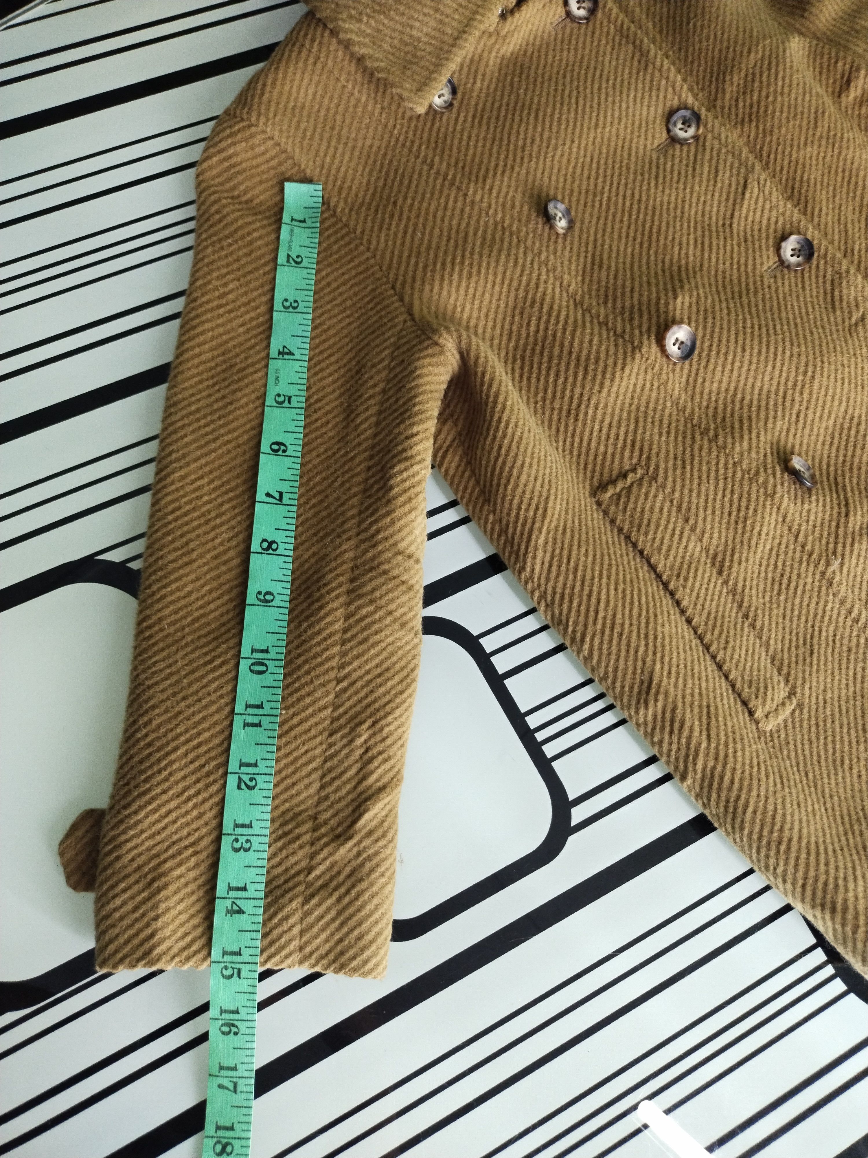 Celine Vintage 80's Celine Double-breasted Jacket Size S / US 4 / IT 40 - 12 Thumbnail