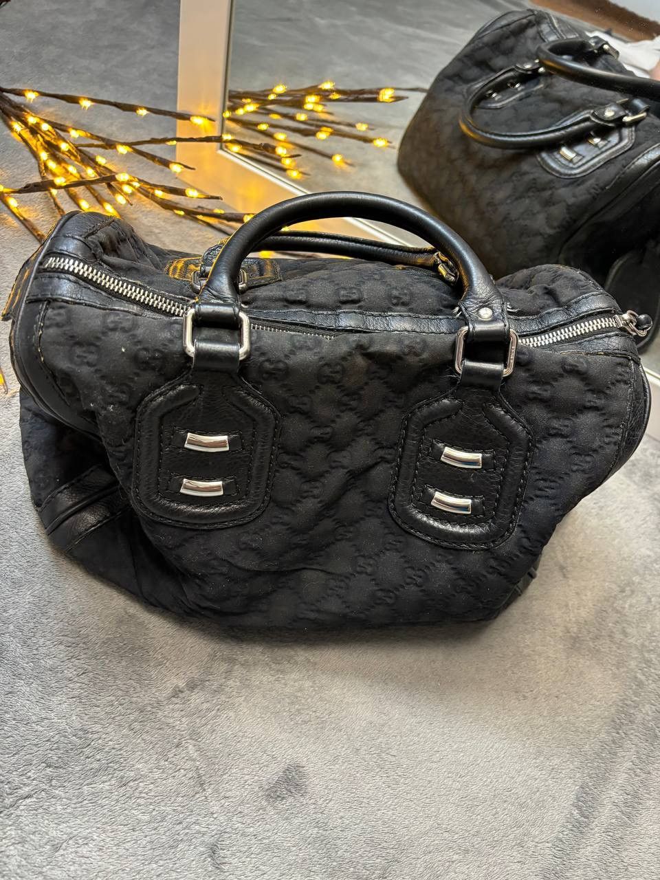 Gucci × Vintage Vintage Gucci monogram gg bag Size ONE SIZE - 4 Thumbnail