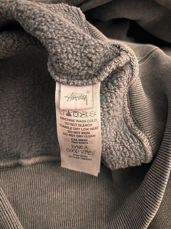 Stussy Grey Stussy hoodie Size US L / EU 52-54 / 3 - 4 Thumbnail