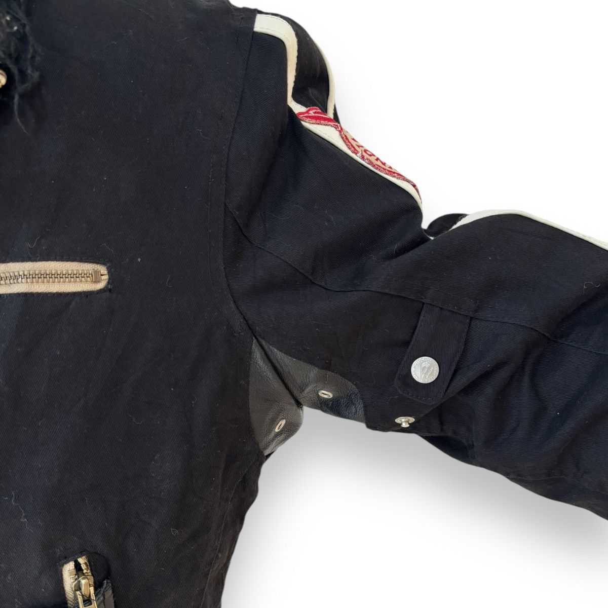 Indian Motorcycle Vintage Indian motocycle leather jacket fur faux Size US L / EU 52-54 / 3 - 7 Thumbnail