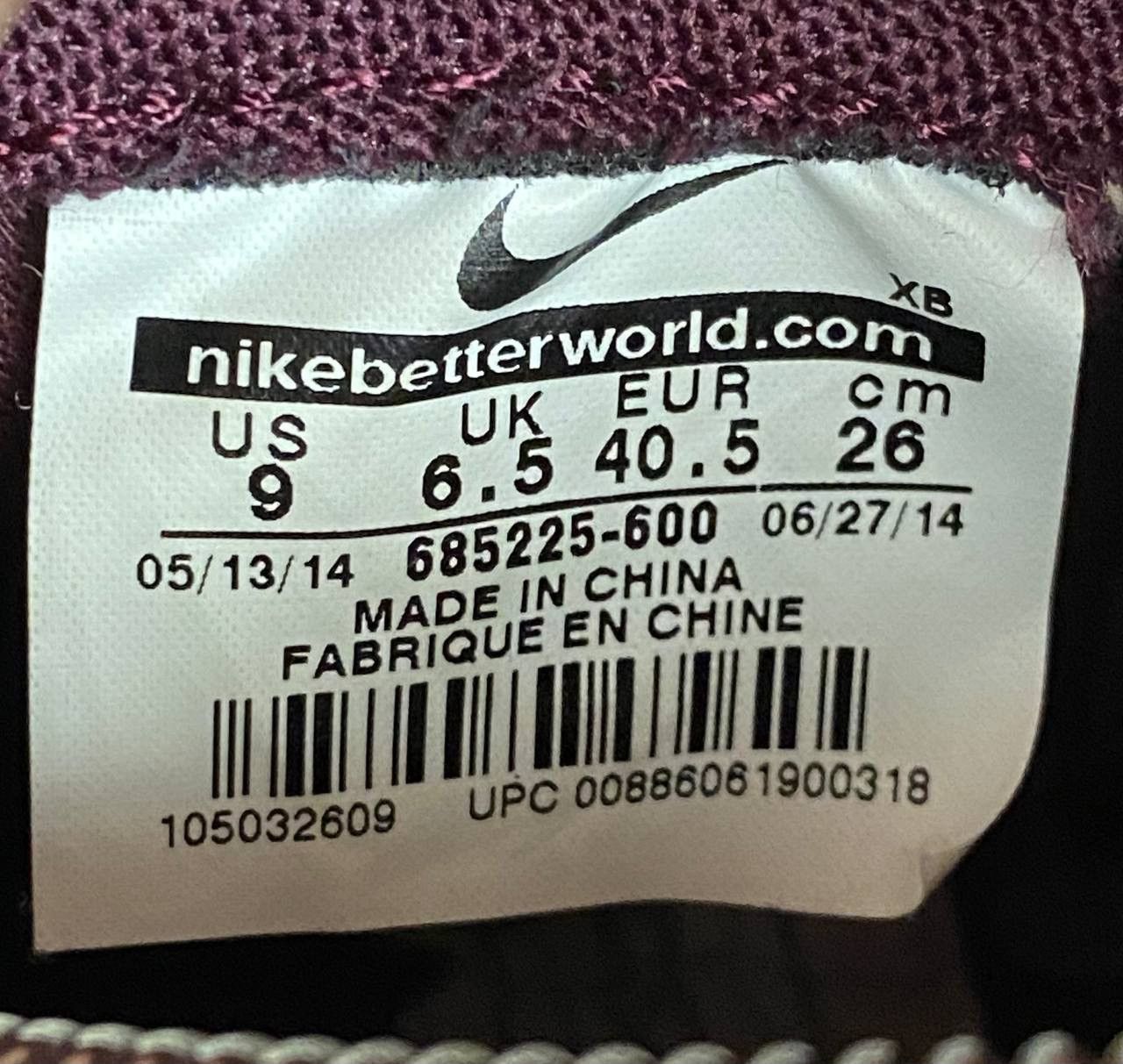 Nike × Vintage Nike Blazer Mid Leather Premium Snake Sneakers Womens Purple Size US 10.5 / IT 40.5 - 10 Thumbnail