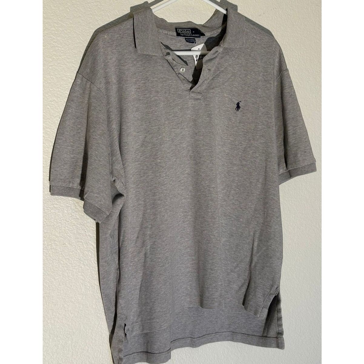 Polo Ralph Lauren Polo Ralph Lauren Men's Large Grey Shirt - Classic Style Size US L / EU 52-54 / 3 - 2 Thumbnail