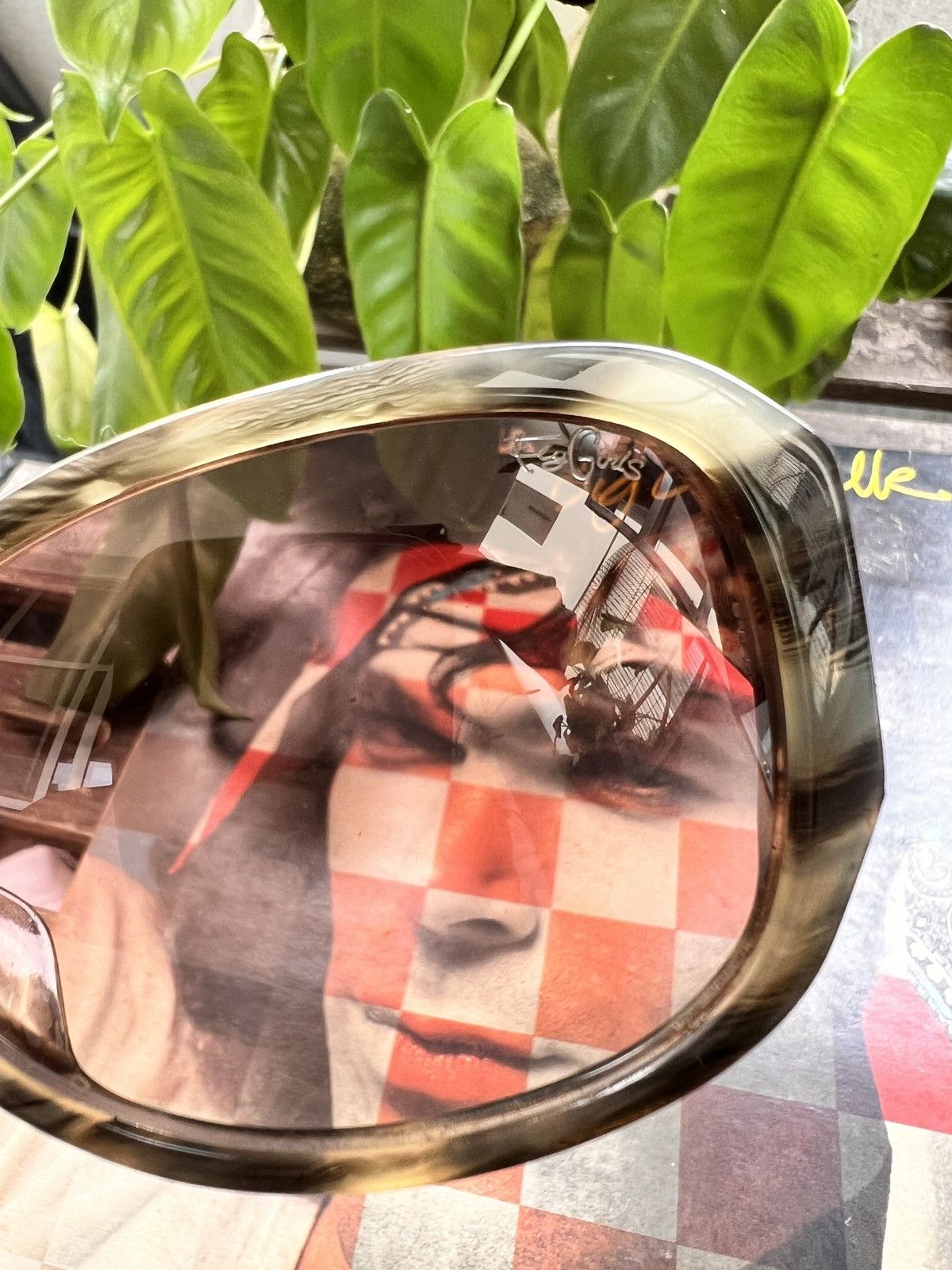 Japanese Brand × Vintage Y2k Fly Gurl “Funk” BlackFlys Two Tone Sunglasses Size ONE SIZE - 3 Thumbnail