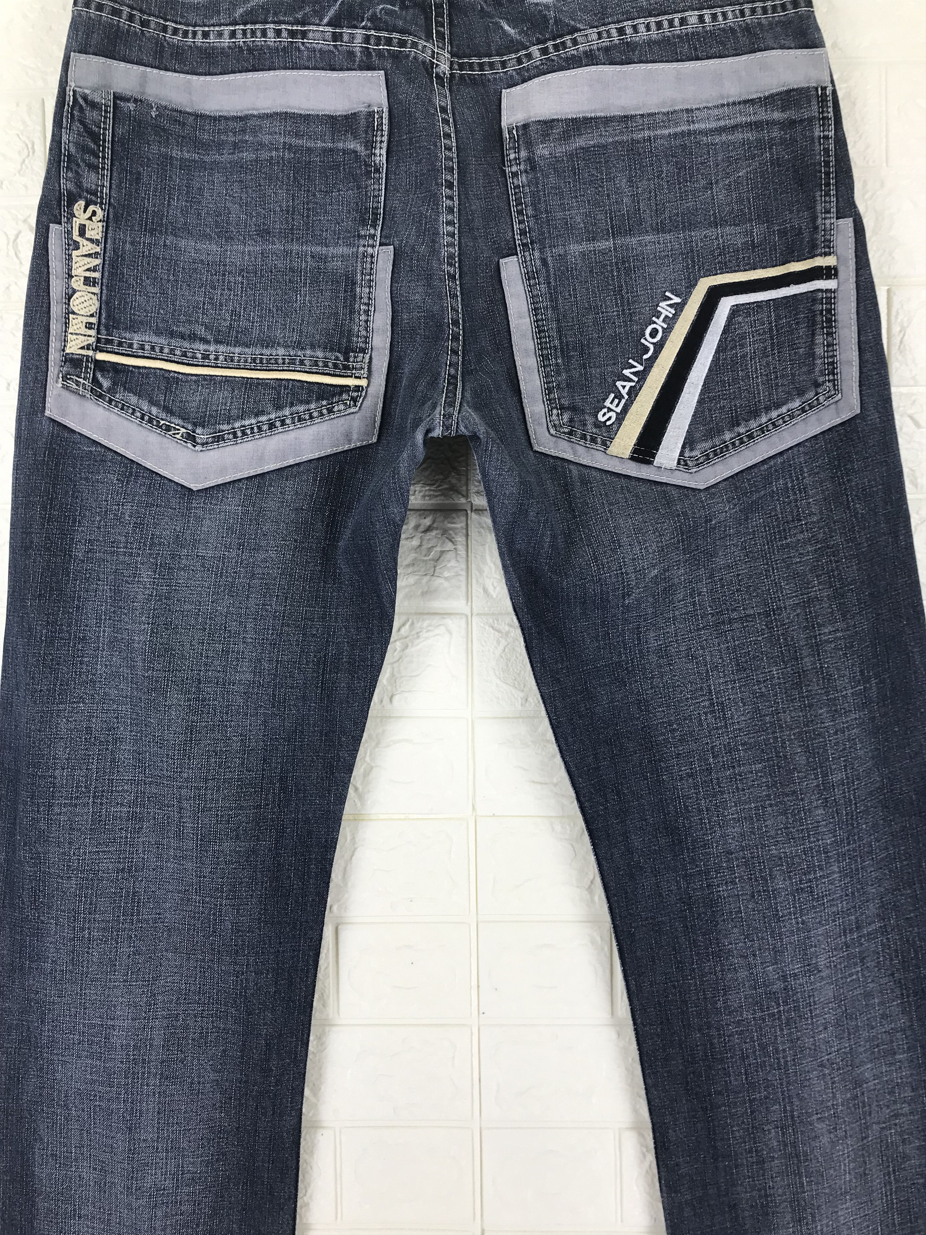 Sean John Vintage Sean John Big Pockets Baggy Jeans Wide Denim Size US 38 / EU 54 - 3 Thumbnail