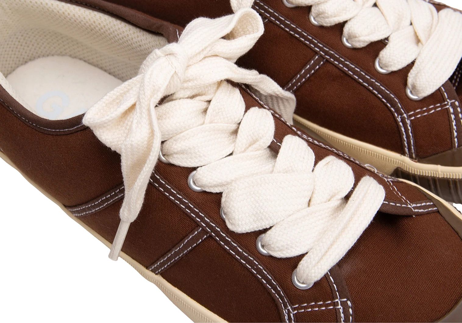 Ganryu Canvas Sneakers in Brown Size L (28th Position) Size US 10 / EU 43 - 6 Thumbnail