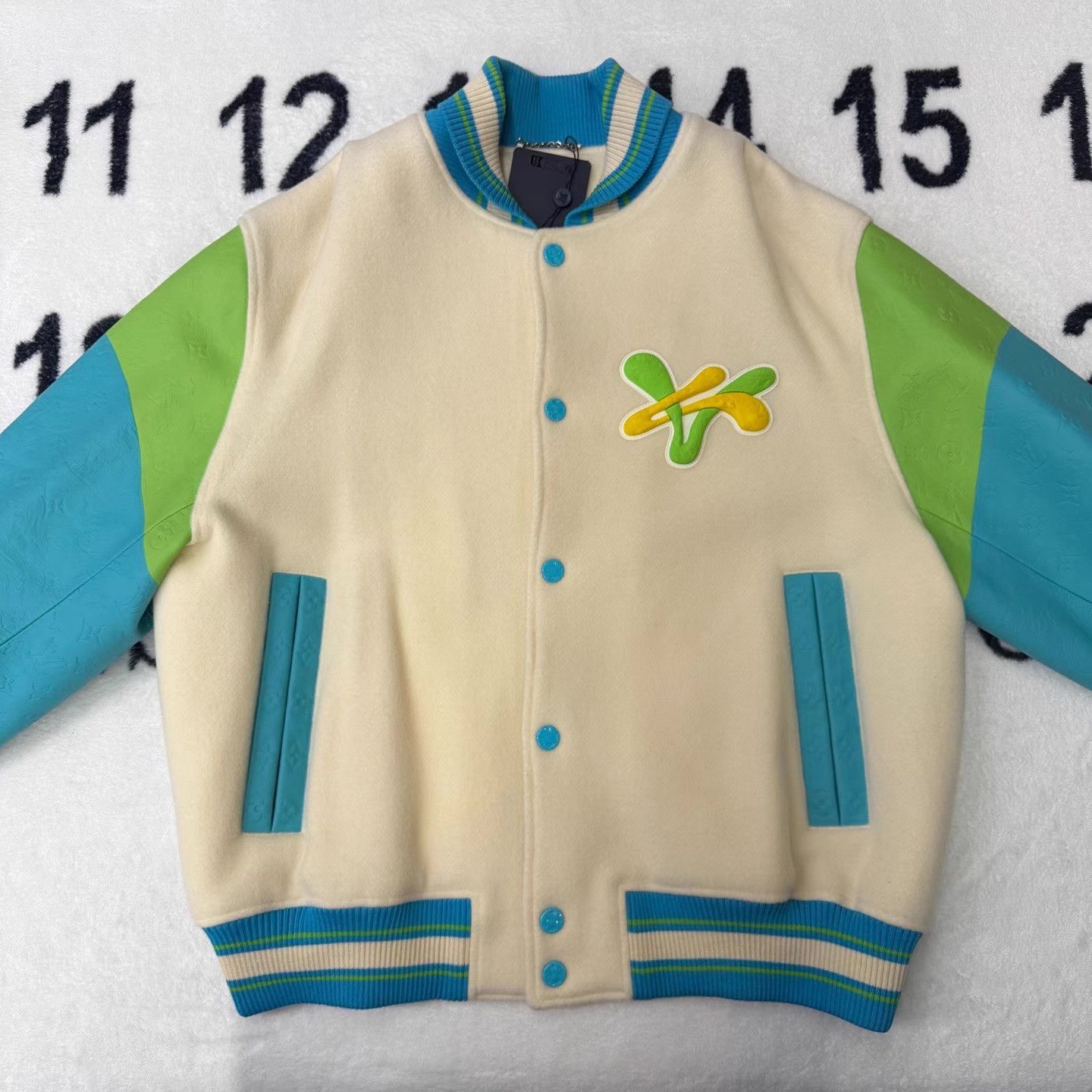 Louis Vuitton Multi-Color Embroidered Bomber Jacket XL Size US XL / EU 56 / 4 - 1 Thumbnail