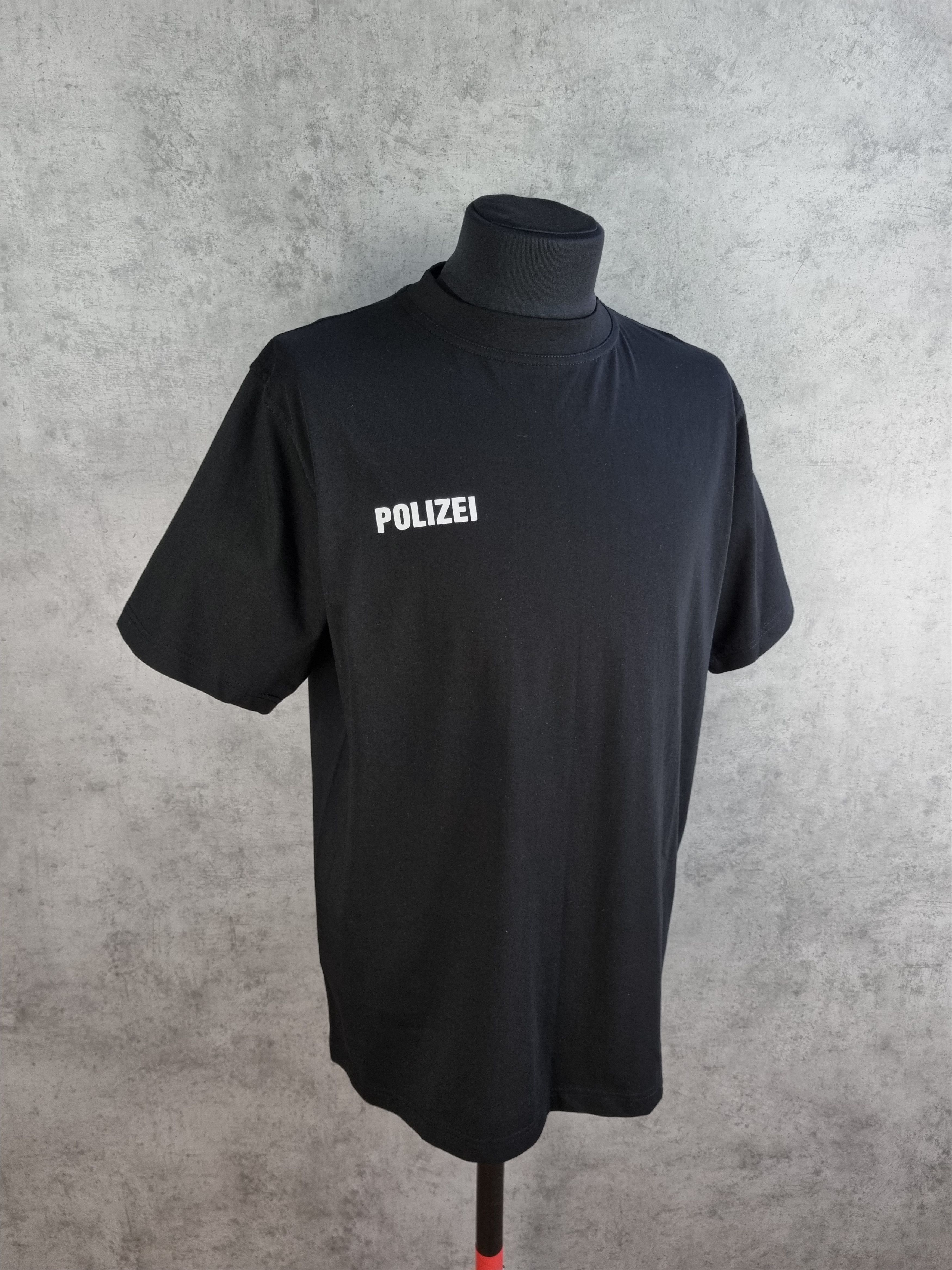 Japanese Brand Polizei Big Logo Tee Shirt Vetements Design Kanye West Size US XL / EU 56 / 4 - 3 Thumbnail