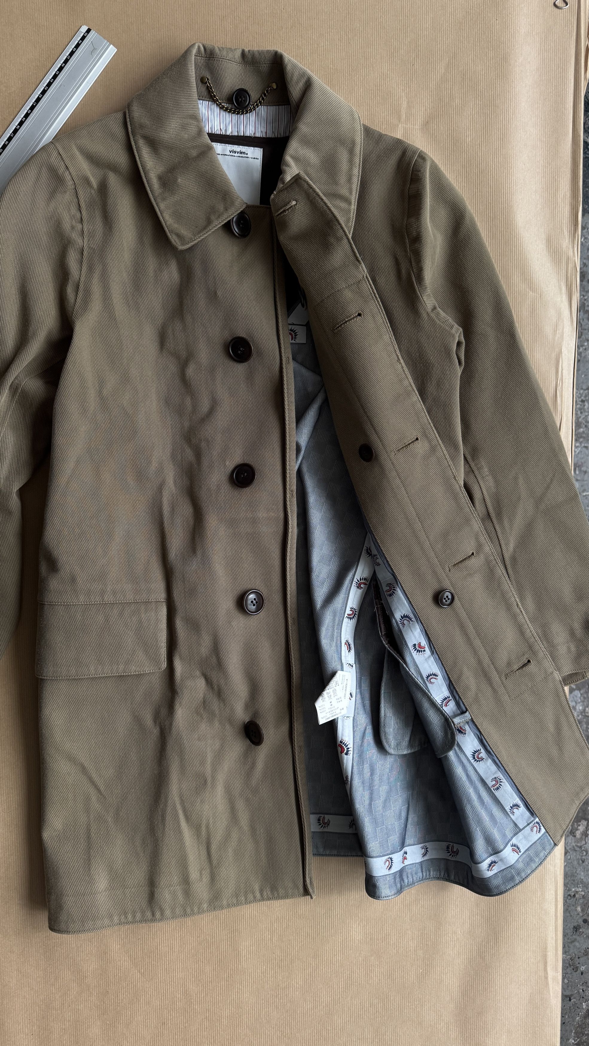 Visvim aa . 1 . FRANK SOUTIEN COAT 3L GORE-TEX *F.I.L. EXCLUSIVE