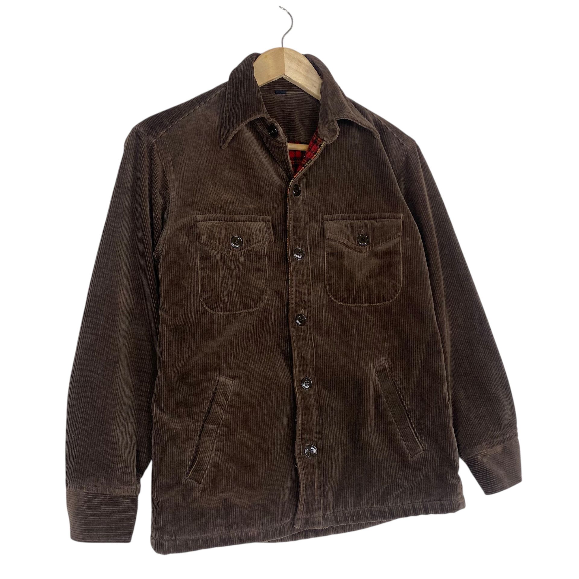 Vintage 💥80s BOBSONS RICHBROWN CORDUROY VINTAGE JACKET Size US S / EU 44-46 / 1 - 4 Thumbnail
