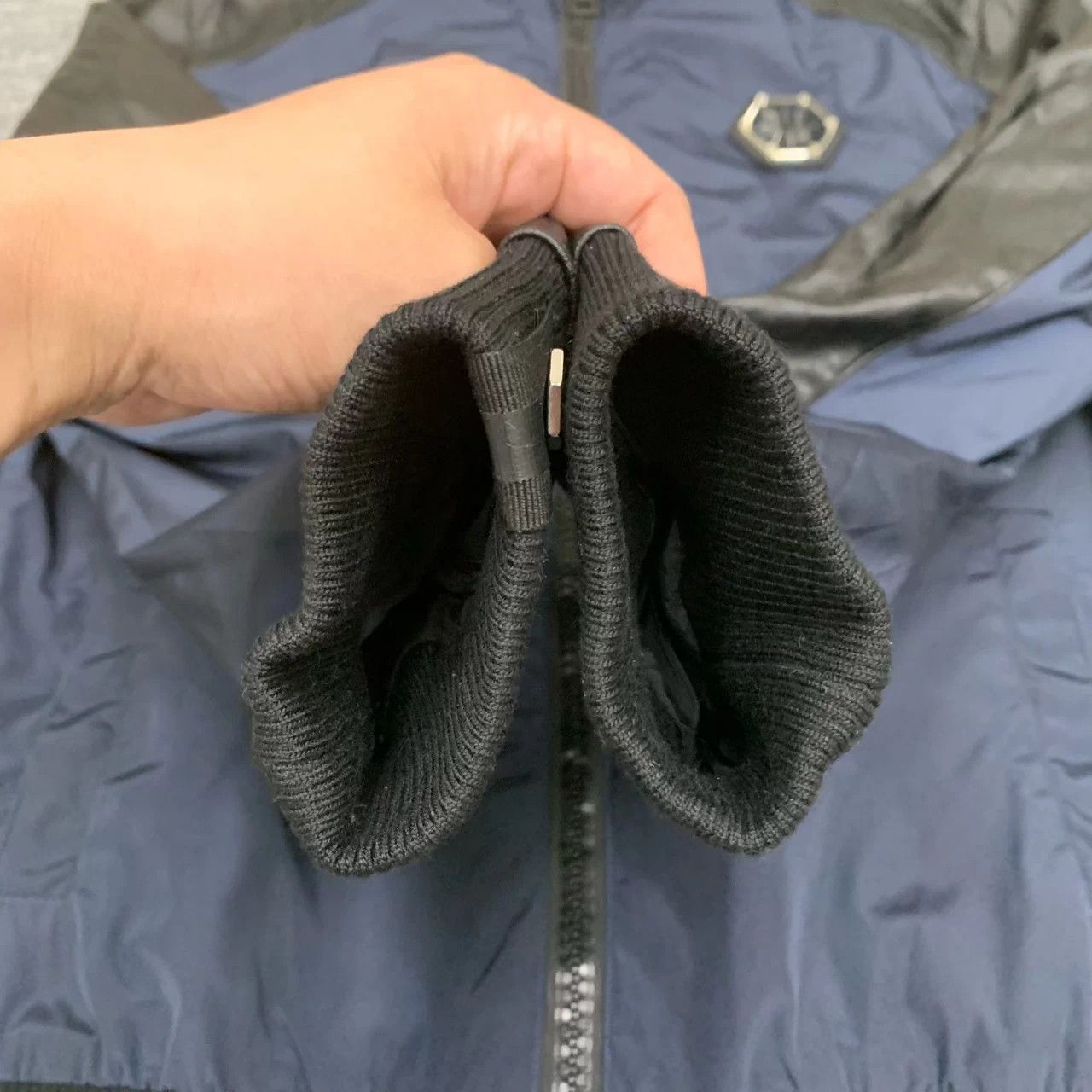 Philipp Plein Philipp plein black blue colorblock jacket size S 95 new Size US S / EU 44-46 / 1 - 9 Thumbnail