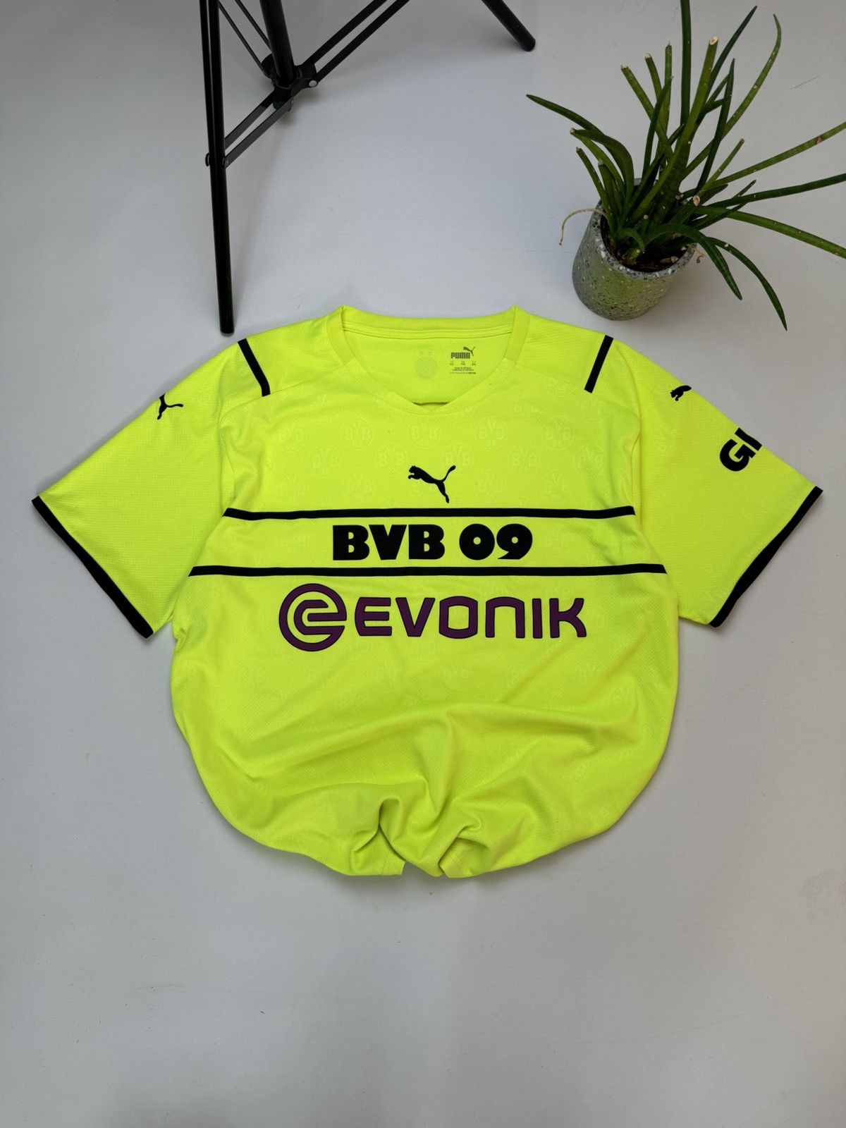 Puma Rare vintage BVB Puma soccer jersey y2k 2021 2022 Size US XXL / EU 58 / 5 - 1 Thumbnail