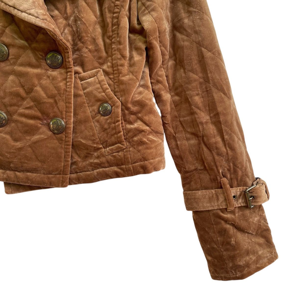 Burberry Vintage Burberrys Double Quilted Nova Check Lining Jacket Size M / US 6-8 / IT 42-44 - 6 Thumbnail