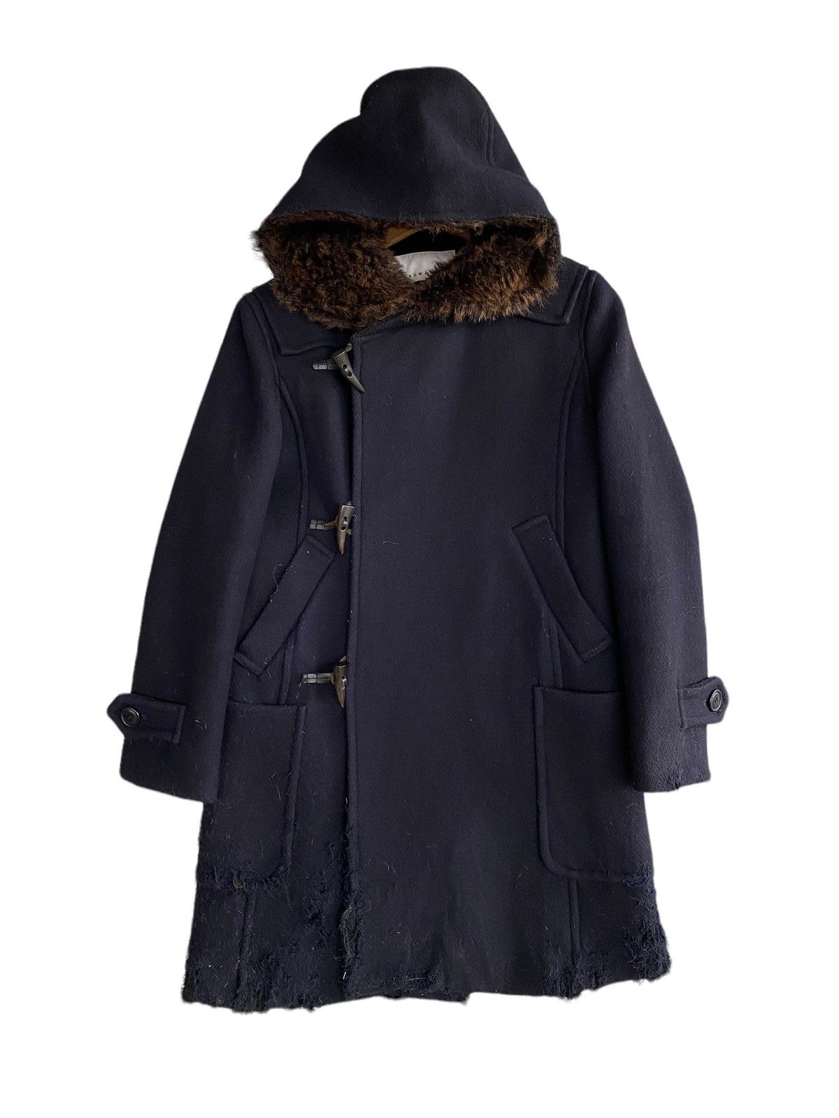 Sunaokuwahara Hooded Trench Coat