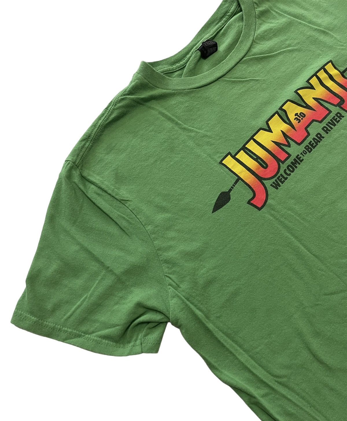 Vintage Jumanji Spellout Graphic Y2k Tshirt Size L / US 10 / IT 46 - 4 Thumbnail