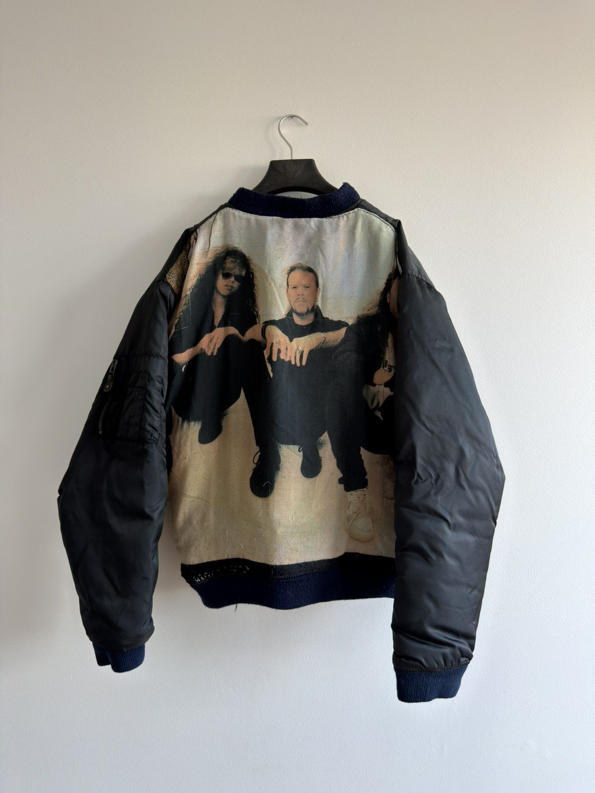 Metallica *RARE* 1989 METALLICA ONE BOMBER BACK PATCH METAL BAND Size US XL / EU 56 / 4 - 1 Thumbnail