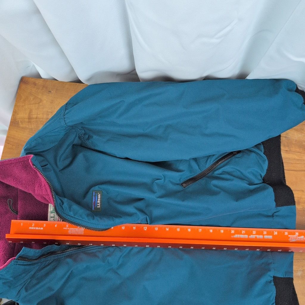 L.L. Bean × Vintage Vintage LL Bean Fleece Lined Warm-up Jacket Size US XL / EU 56 / 4 - 4 Thumbnail