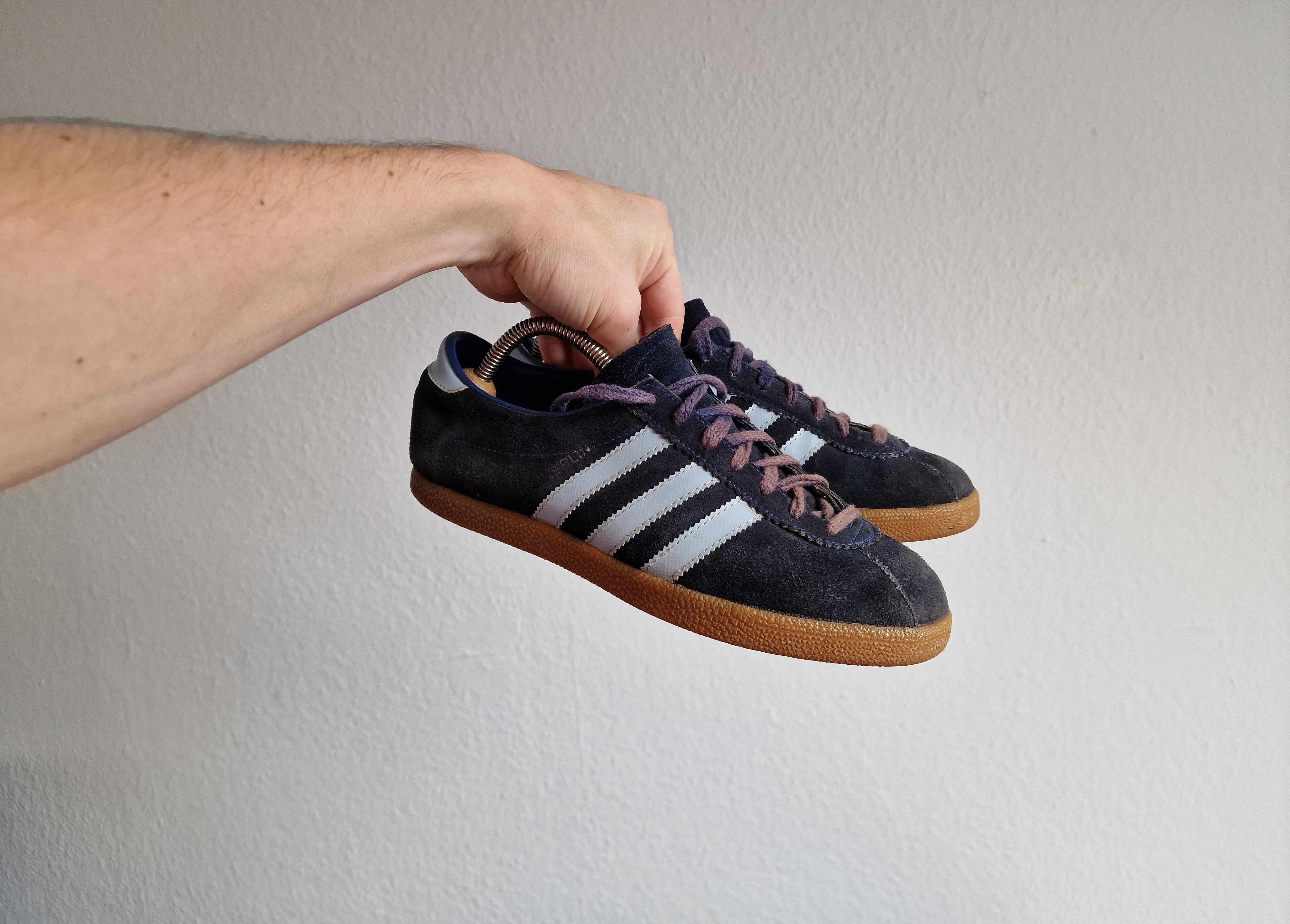 Adidas ADIDAS BERLIN Yugoslavia 3157 Navy Blue Vintage OG 70s 80s Size US 8 / EU 41 - 22 Thumbnail