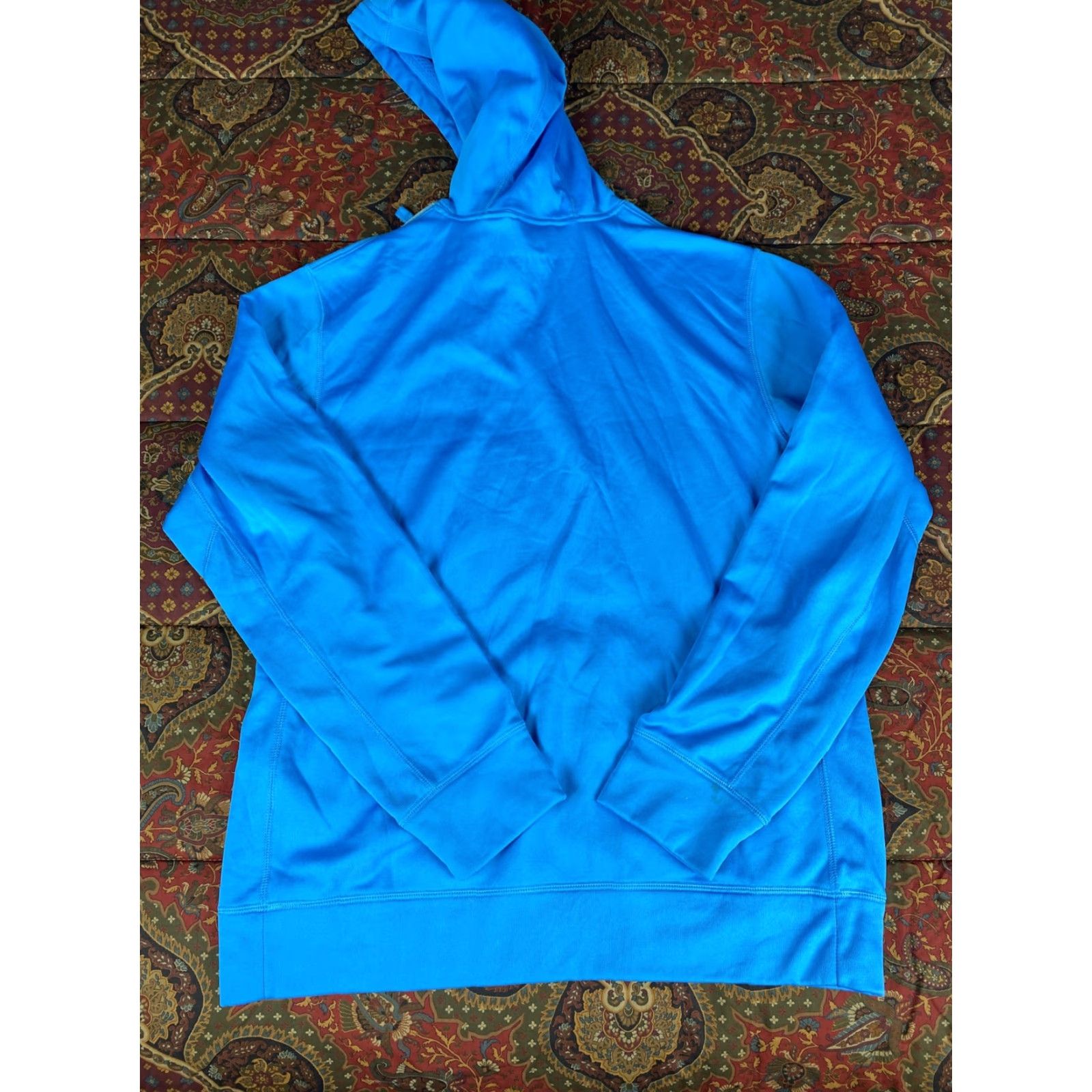 Logo Athletic VINTAGE Nike Air Therma Fit Hoodie Sweatshirt Aqua Big Logo Athletic Sz M Size US M / EU 48-50 / 2 - 6 Thumbnail