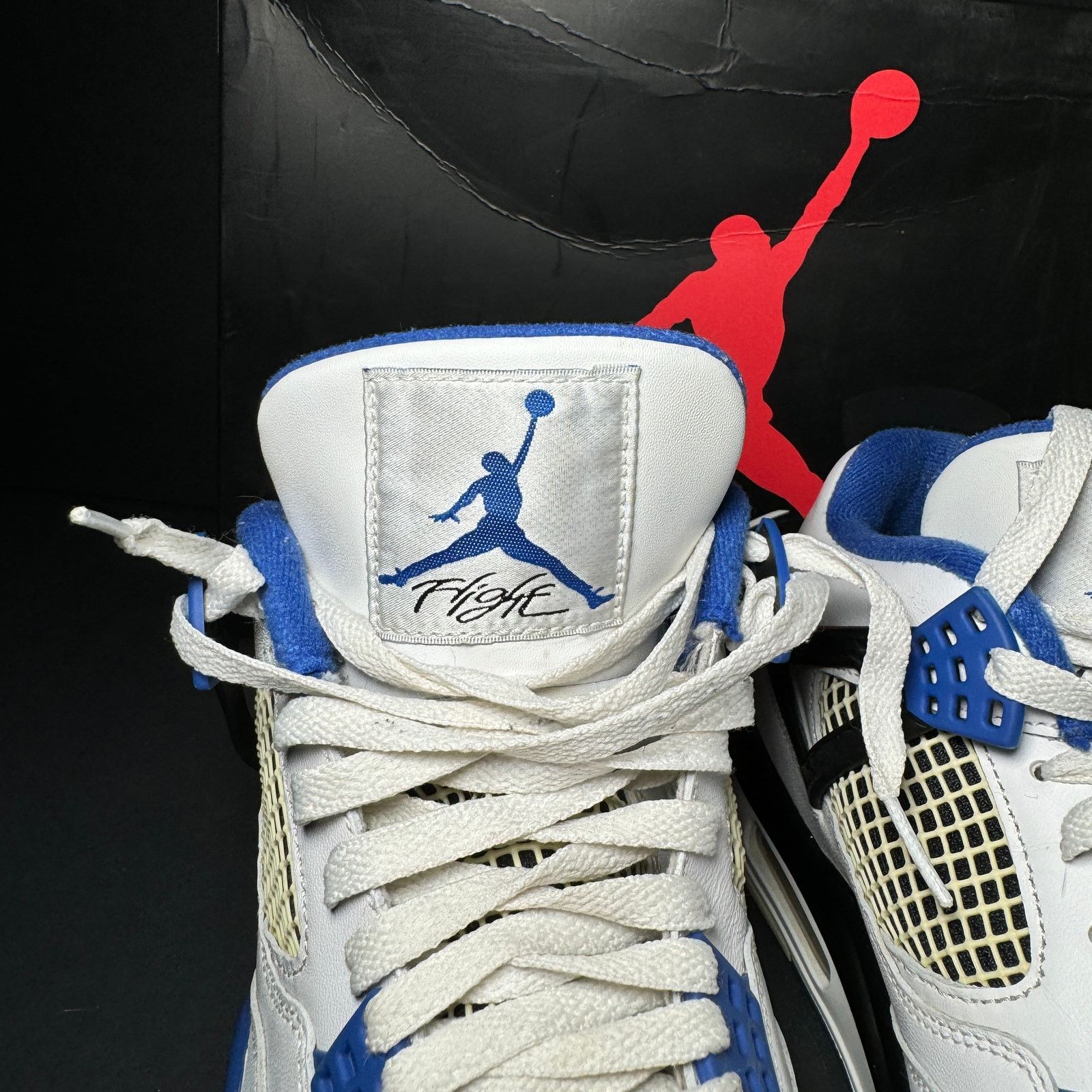 Jordan Brand × Nike Size 10 - Nike Air Jordan 4 Retro Motorsports Men's Shoes Size US 10 / EU 43 - 5 Thumbnail