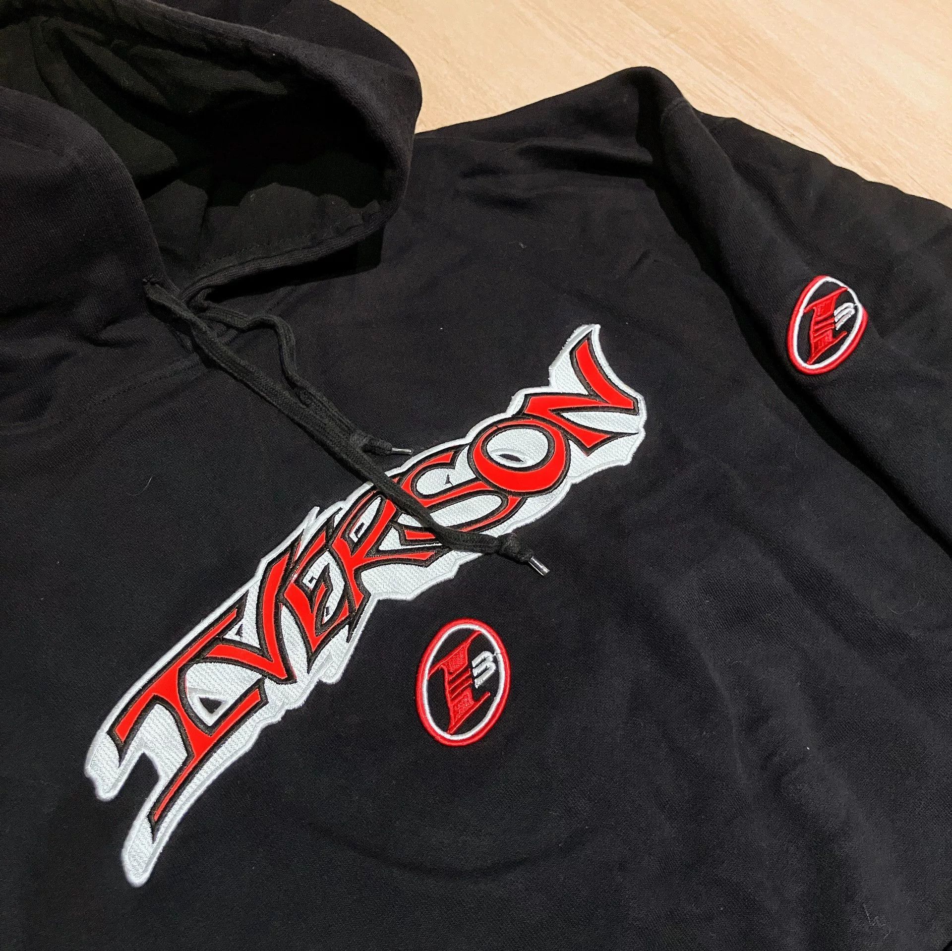 Vintage Vintage Reebok Iverson Hoodie Oversized Size US L / EU 52-54 / 3 - 1 Thumbnail