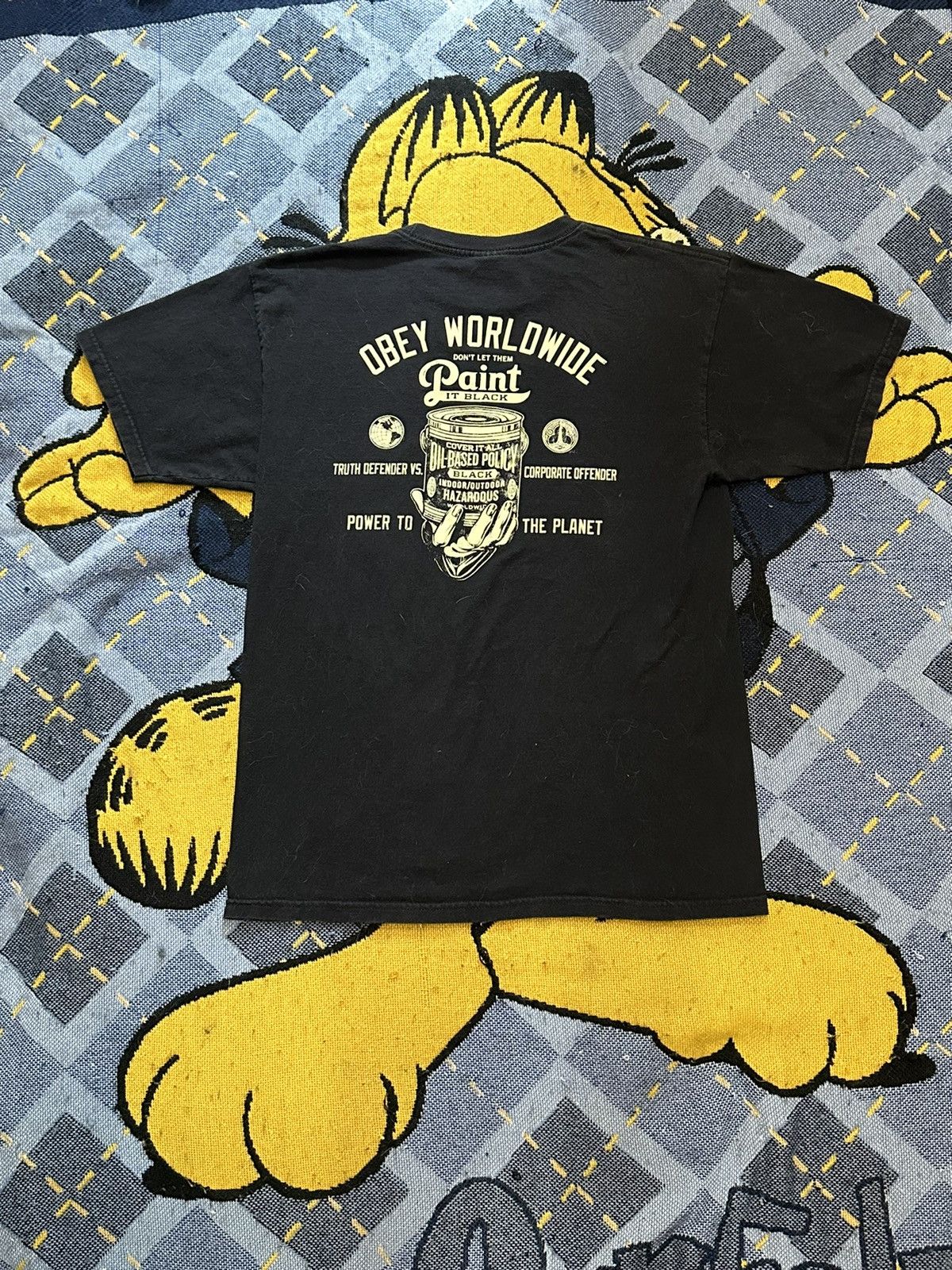 Obey Vintage Obey Propaganda & Corporate Greed T-shirt Size US M / EU 48-50 / 2 - 1 Thumbnail