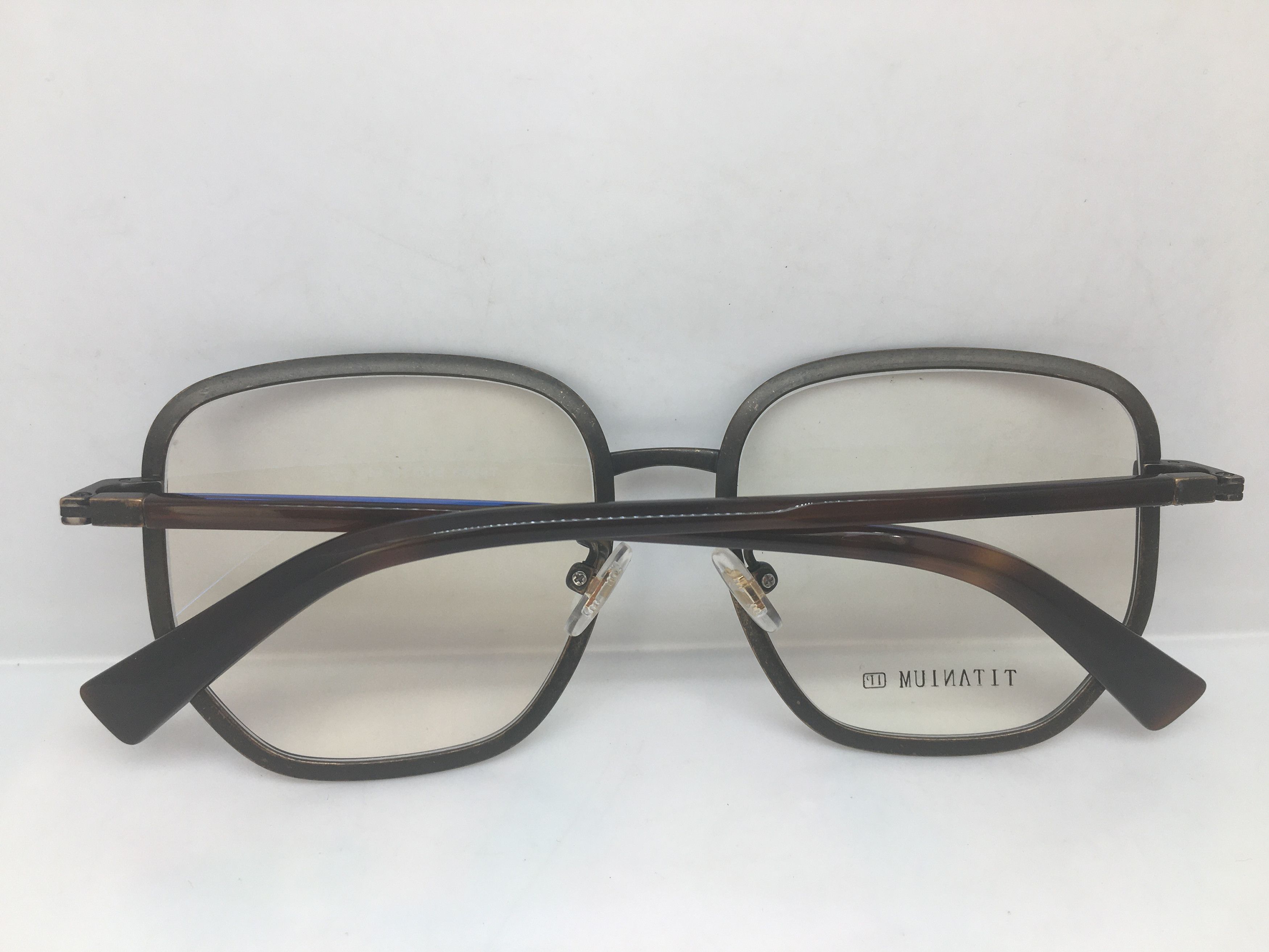 Other Oversize Black Titanium ROCKABILLY Eyeglasses Frame Size ONE SIZE - 7 Thumbnail