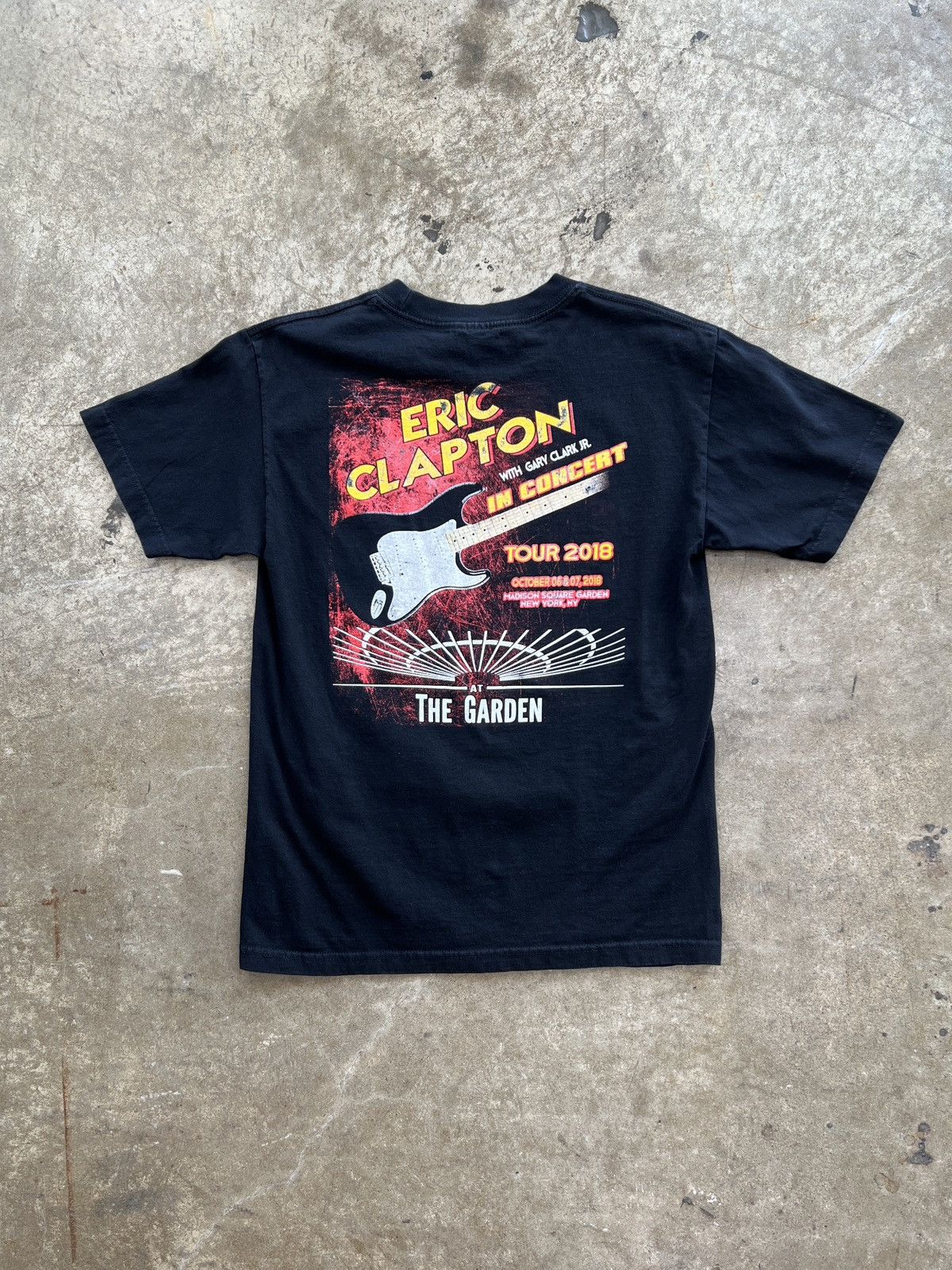 Band Tees × Vintage Eric Clapton Madison Square Garden 2018 Tour Tee Medium Size US M / EU 48-50 / 2 - 5 Thumbnail