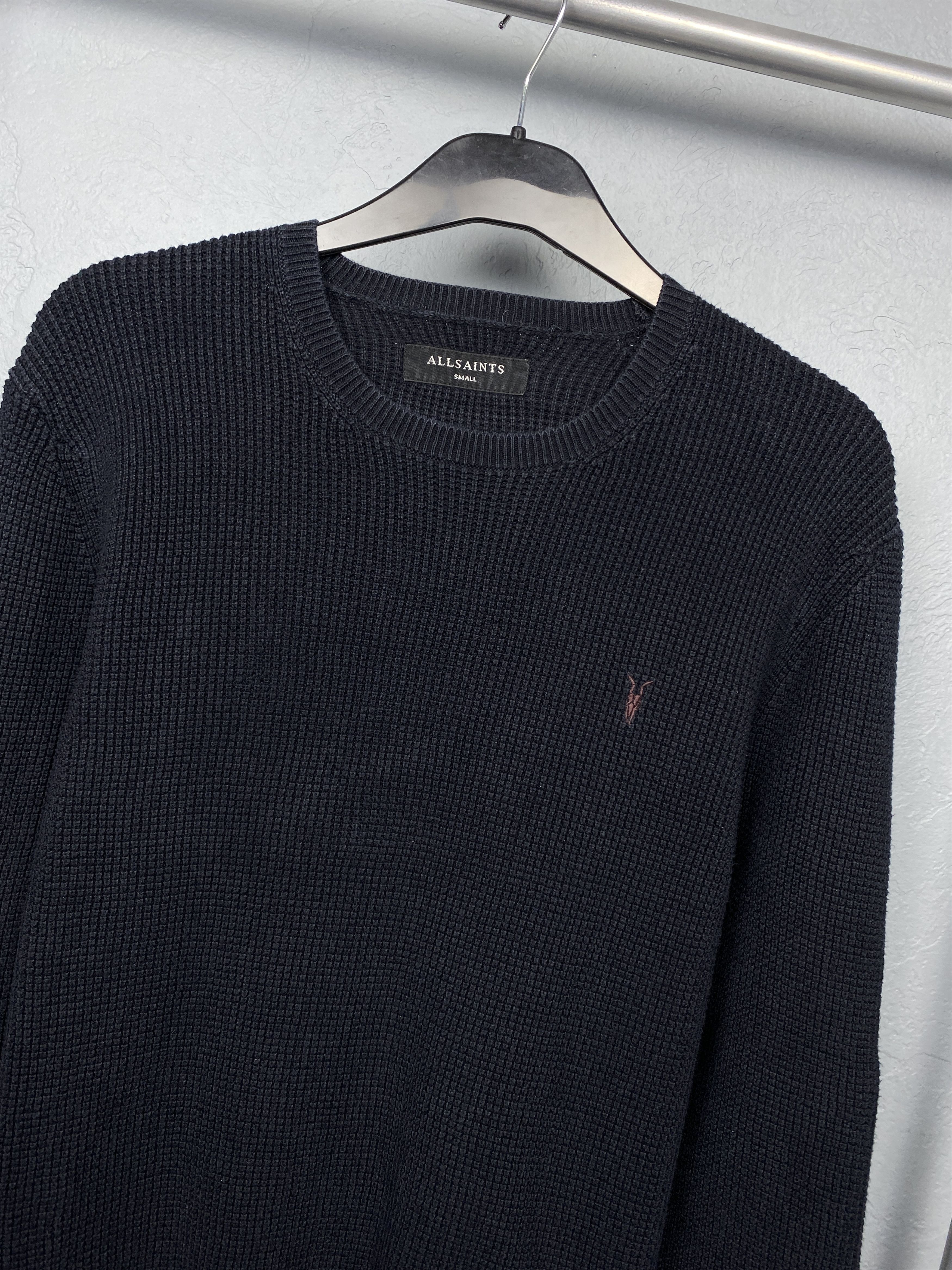 Allsaints Allsaints Mens Trias Crew Neck Knit Sweater Size US S / EU 44-46 / 1 - 2 Thumbnail