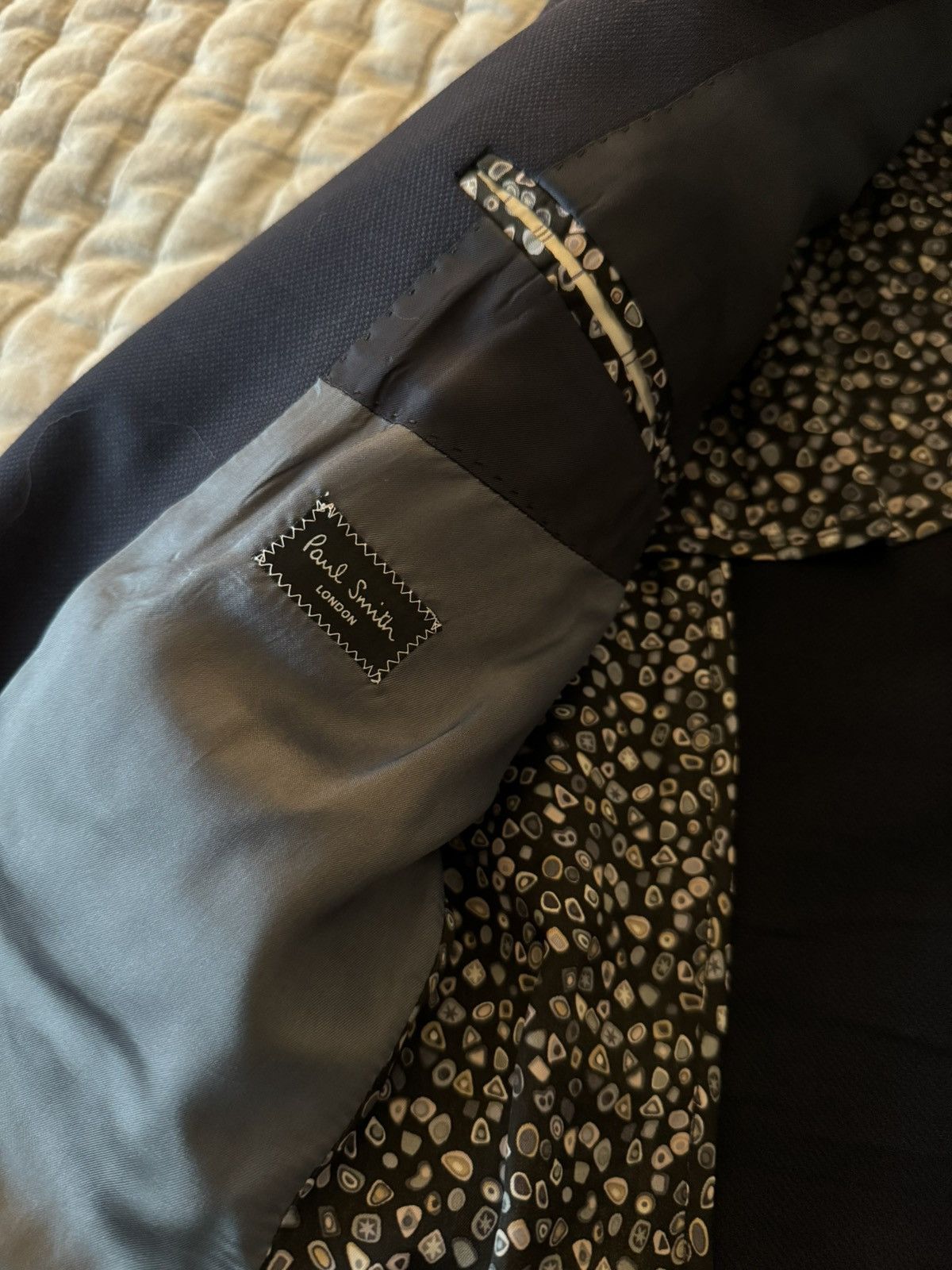 Designer × Paul Smith Paul Smith London The Byard Blazer Men 38R Blue Two Button Size 38R - 4 Thumbnail
