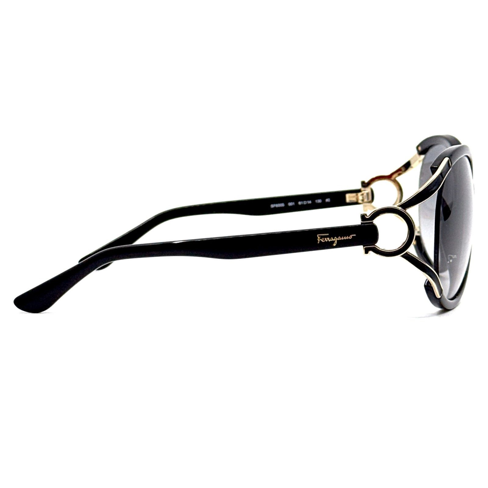Salvatore Ferragamo New, SALVATORE FERRAGAMO Sunglasses SF600S 001 Authentic Size ONE SIZE - 3 Thumbnail