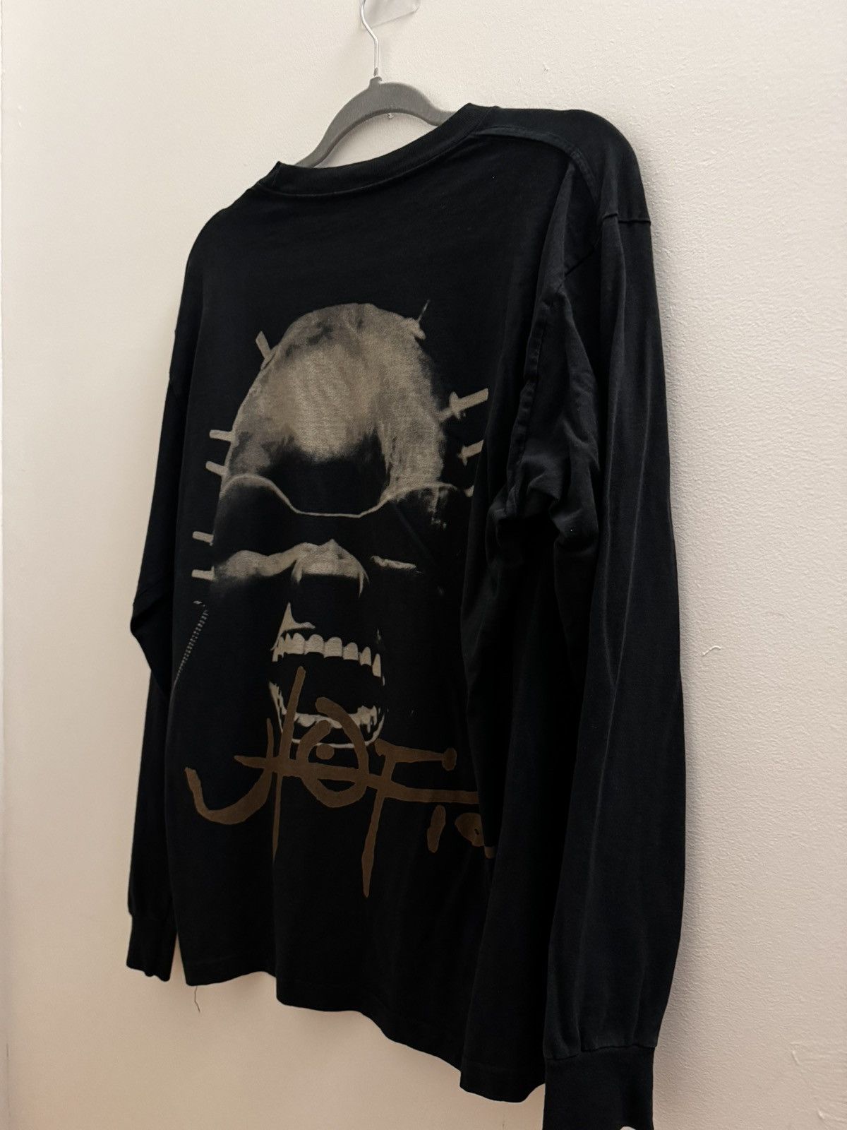 Travis Scott Travis Scott Utopia Long Sleeve face tee Size US M / EU 48-50 / 2 - 3 Thumbnail