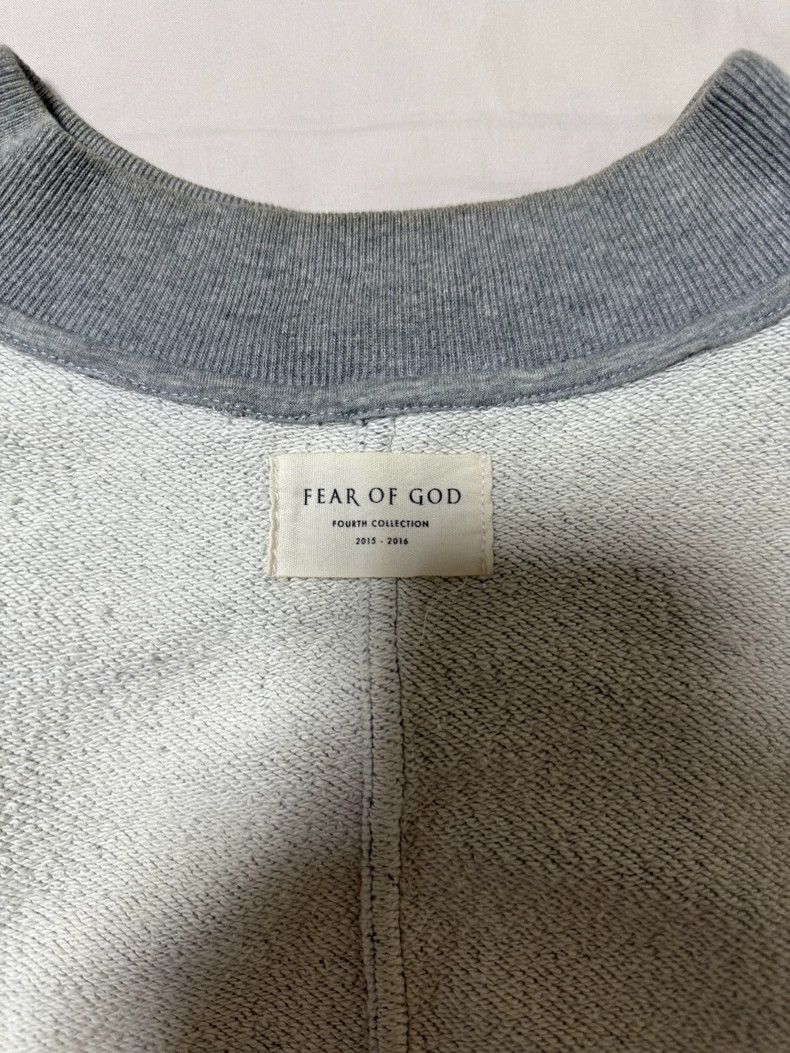 Fear of God Fear of God Snowflake gray cropped sleeves Size US XL / EU 56 / 4 - 3 Thumbnail