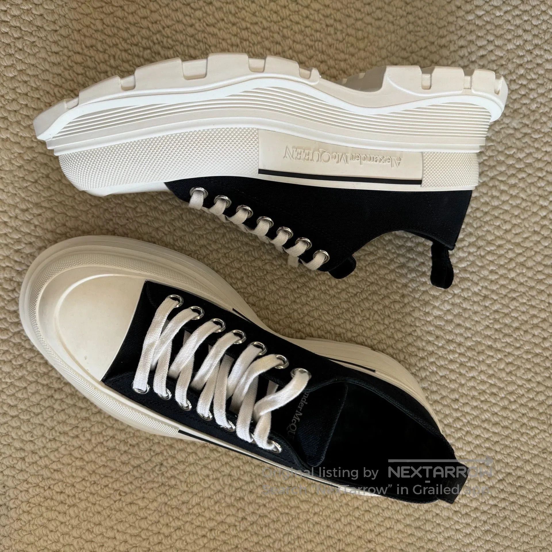Alexander McQueen alexander mcqueen tread slick black and white boots. Size US 8 / EU 41 - 8 Thumbnail