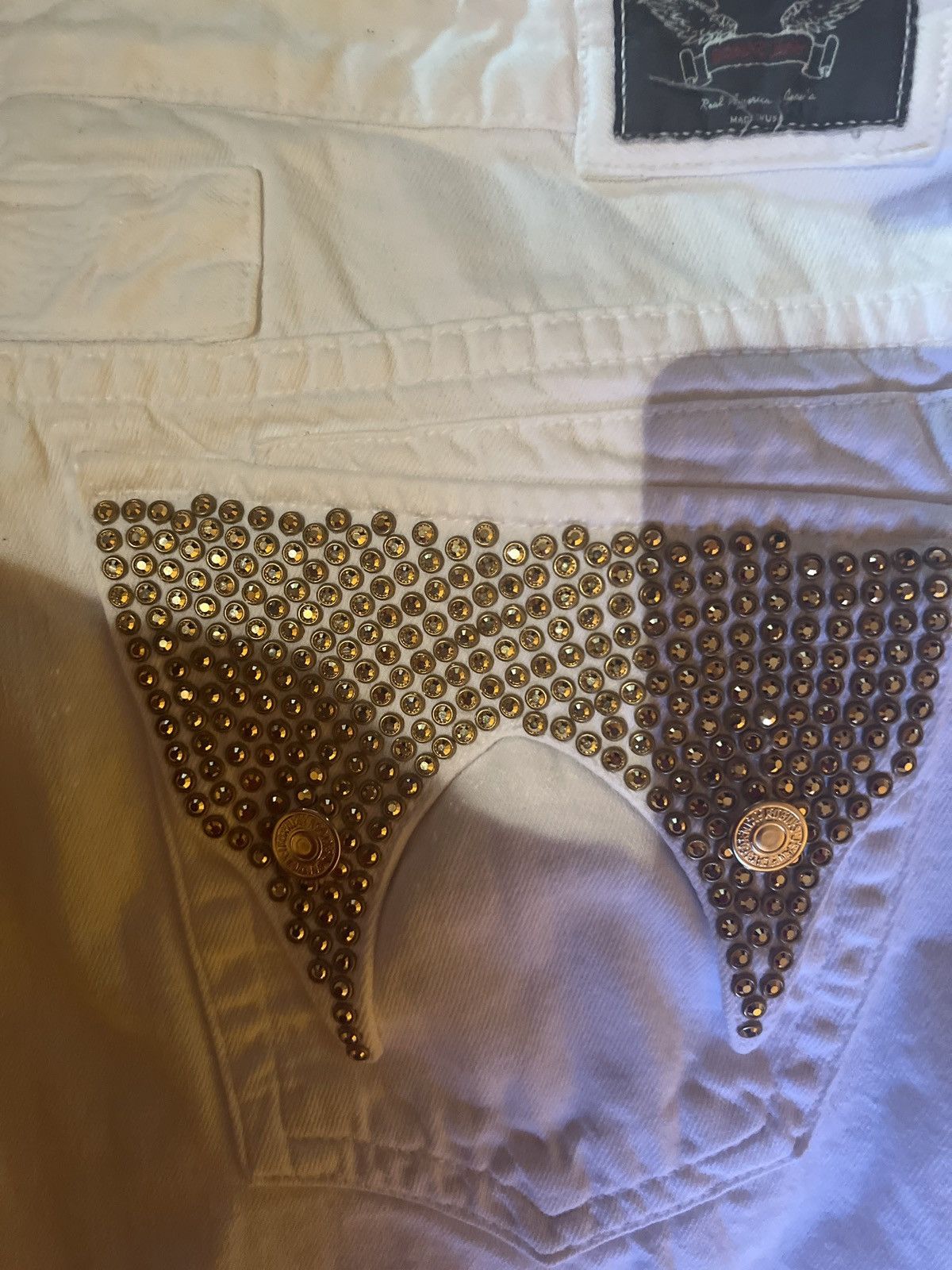 Robins Jeans White Robin jeans Size US 42 / EU 58 - 1 Thumbnail