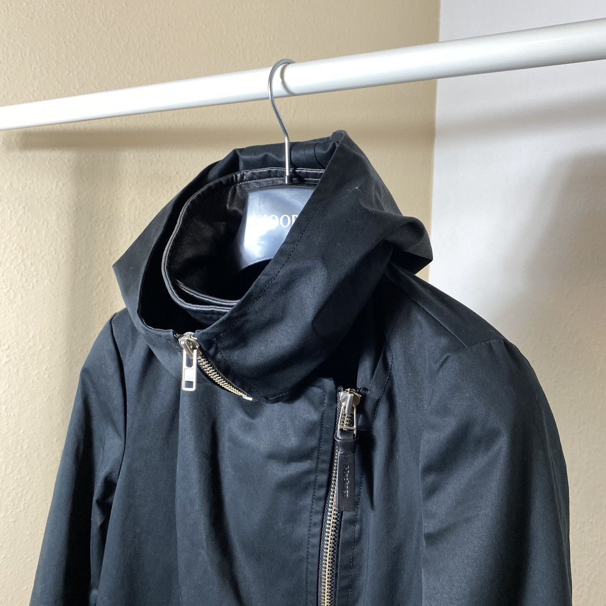Mackage Mackage Leather Trim Canvas Jacket Size S / US 4 / IT 40 - 6 Thumbnail