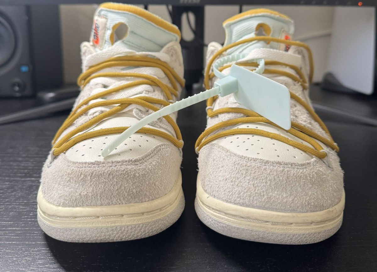 Nike × Off-White Off-White x Nike Dunk Low “The 50” Lot 37 of 50 Size US 8 / EU 41 - 4 Thumbnail