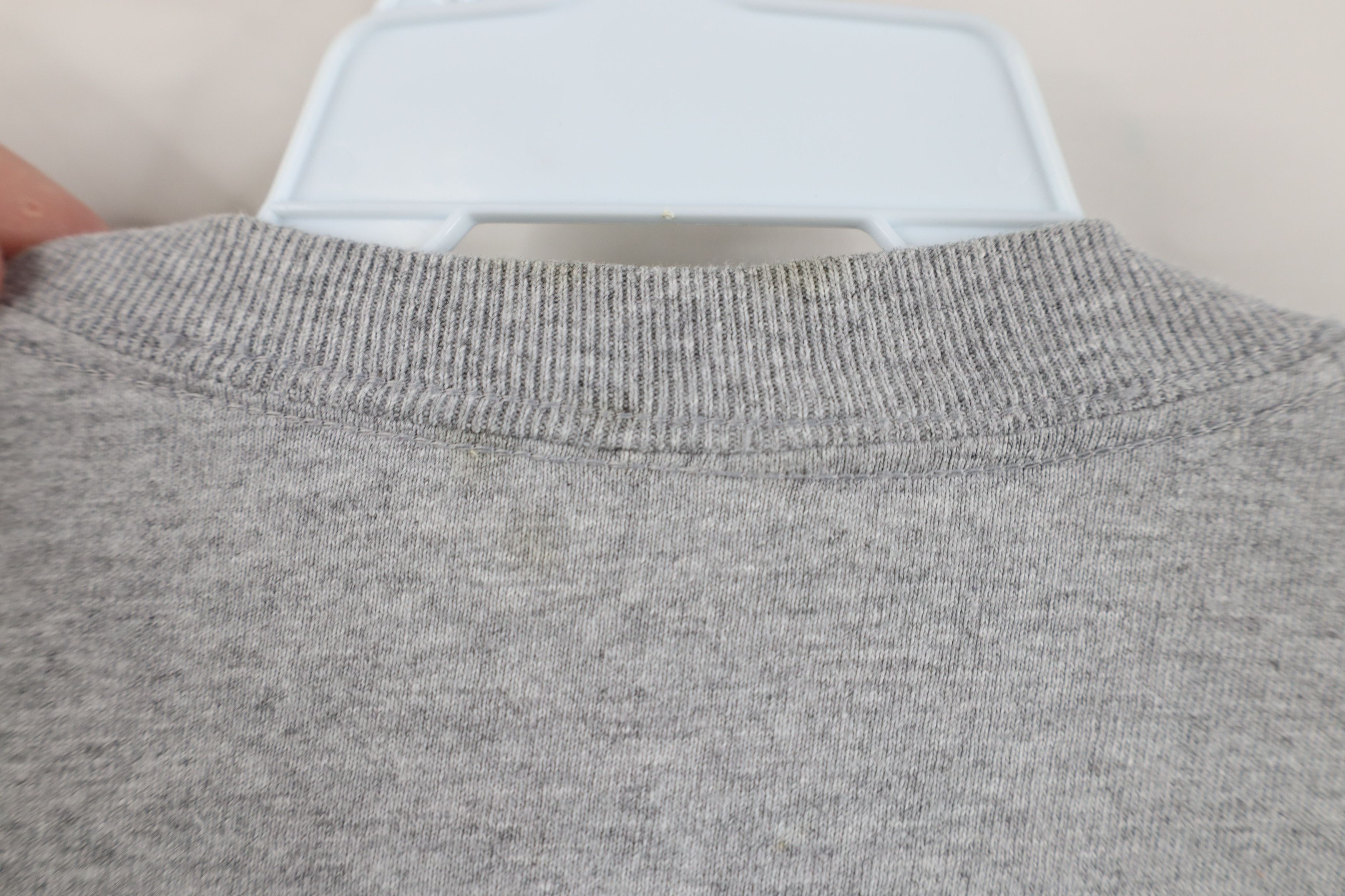 Vintage Vintage 90s Y2K Streetwear Long Sleeve T-Shirt Heather Gray Size US XL / EU 56 / 4 - 8 Thumbnail