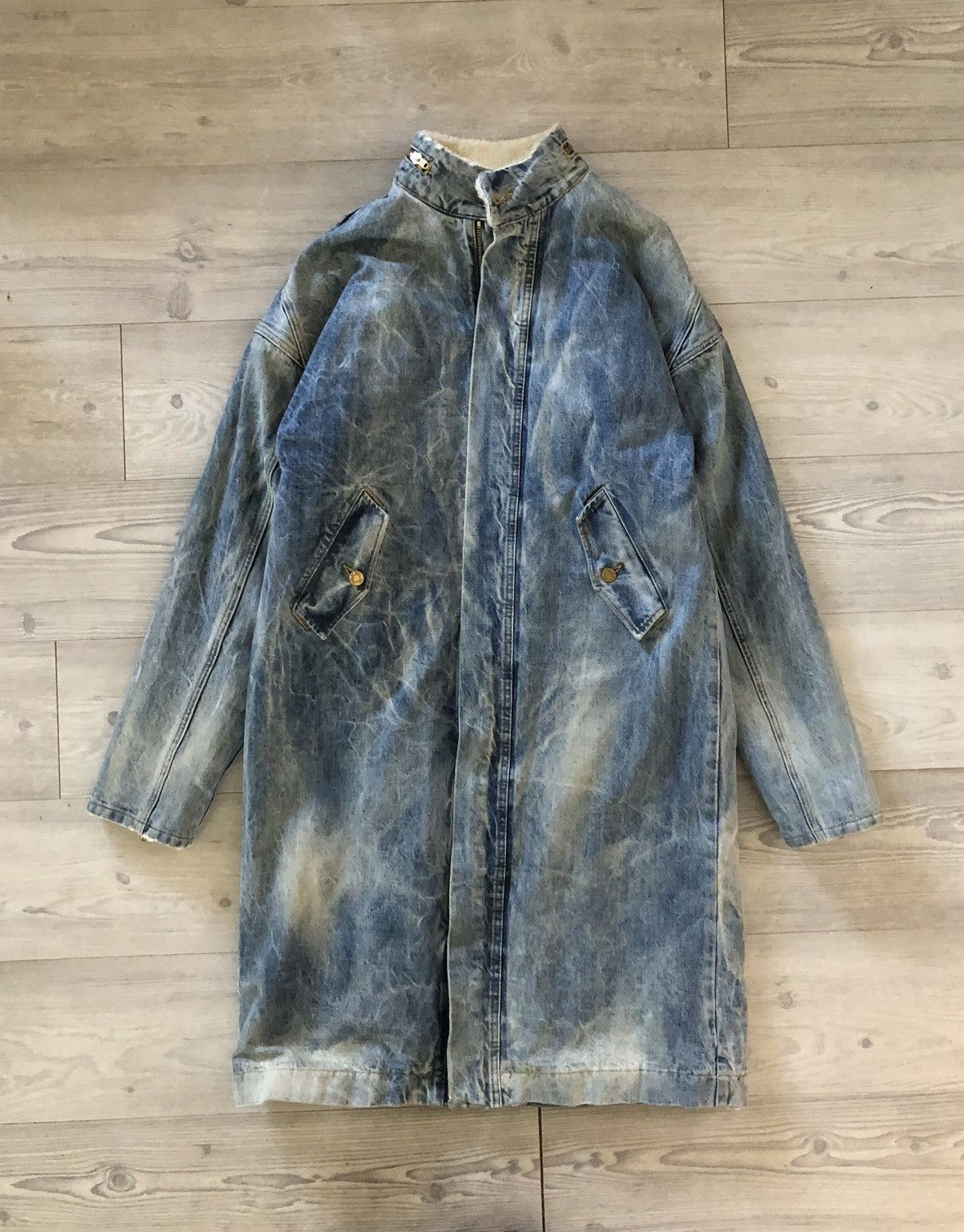 Fear of God Fear of God holy water denim deck coat | Grailed