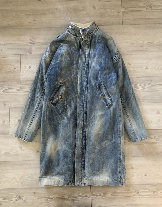 Fear of god outlet denim deck coat