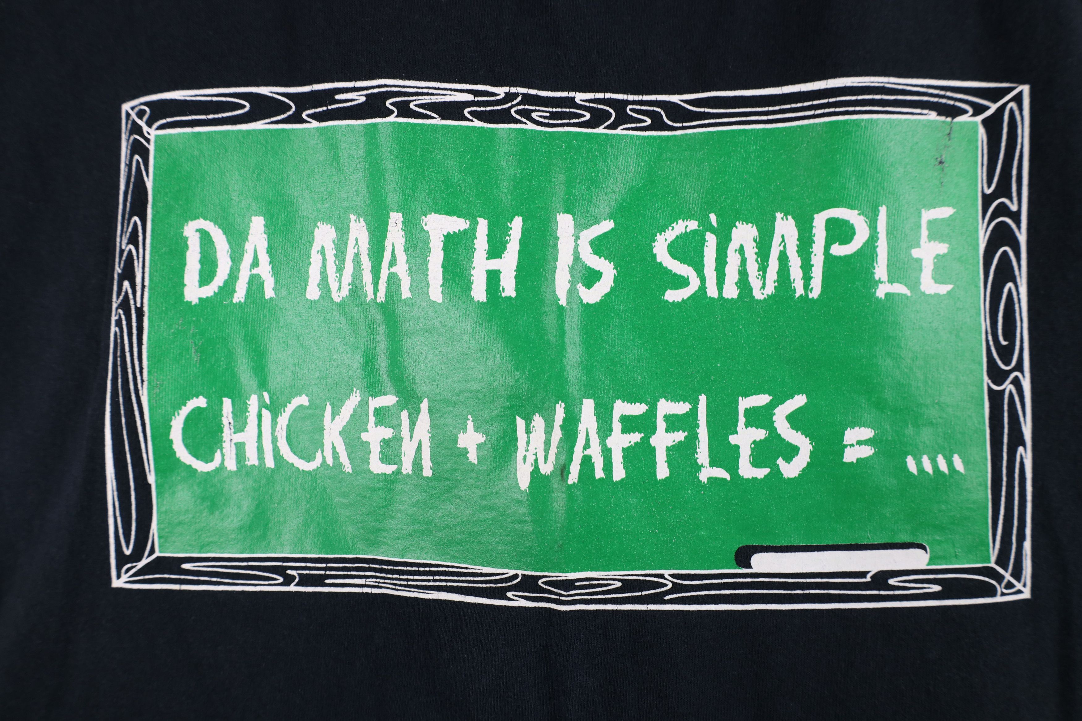 Vintage Vintage Streetwear and Waffles Restaurant Rap T-Shirt Size US XXL / EU 58 / 5 - 4 Thumbnail