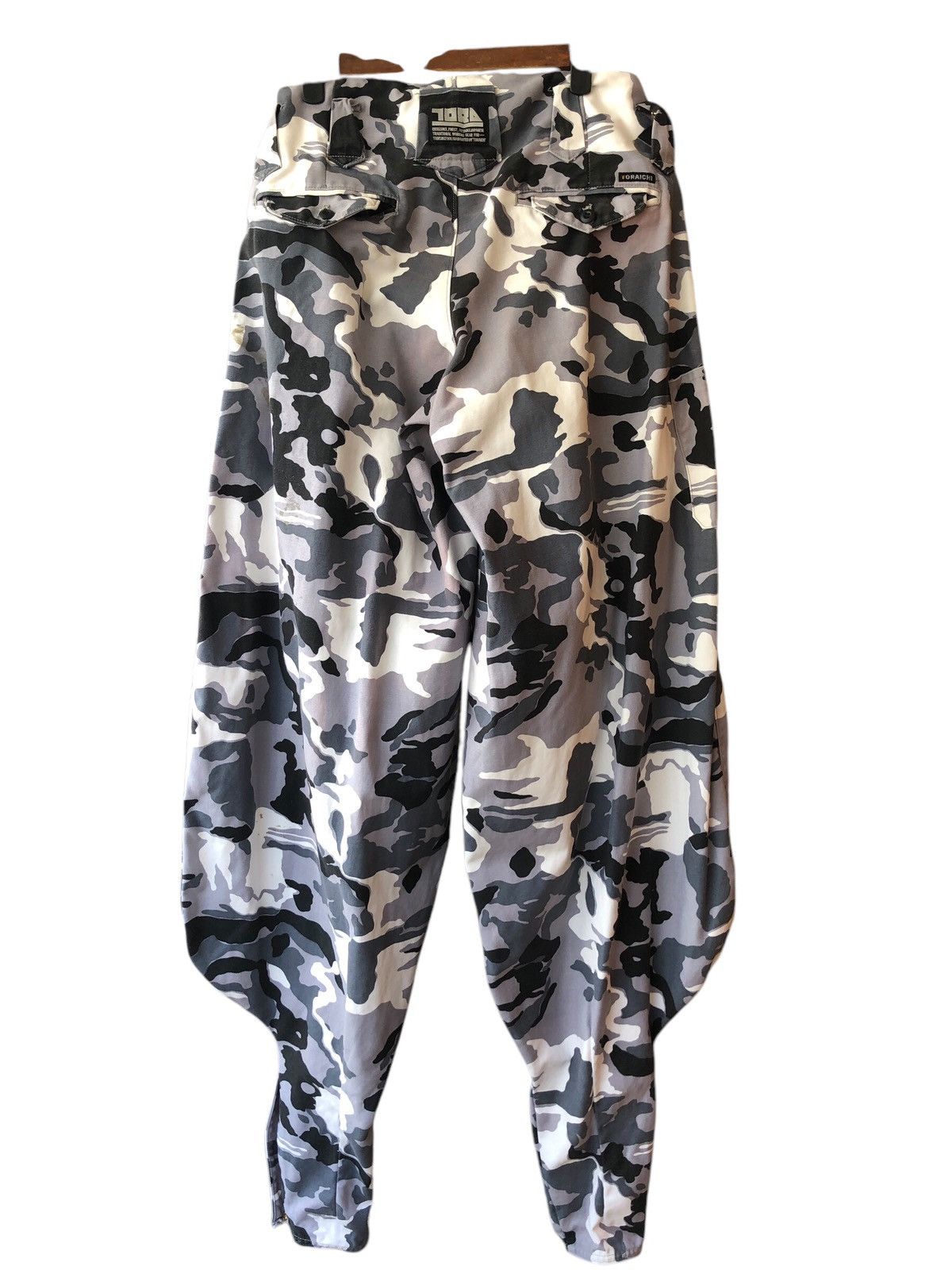 Japanese Brand × Vintage TORAICHI WORKER TOBI CAMO PANT balloon baggy Size US 28 / EU 44 - 2 Thumbnail