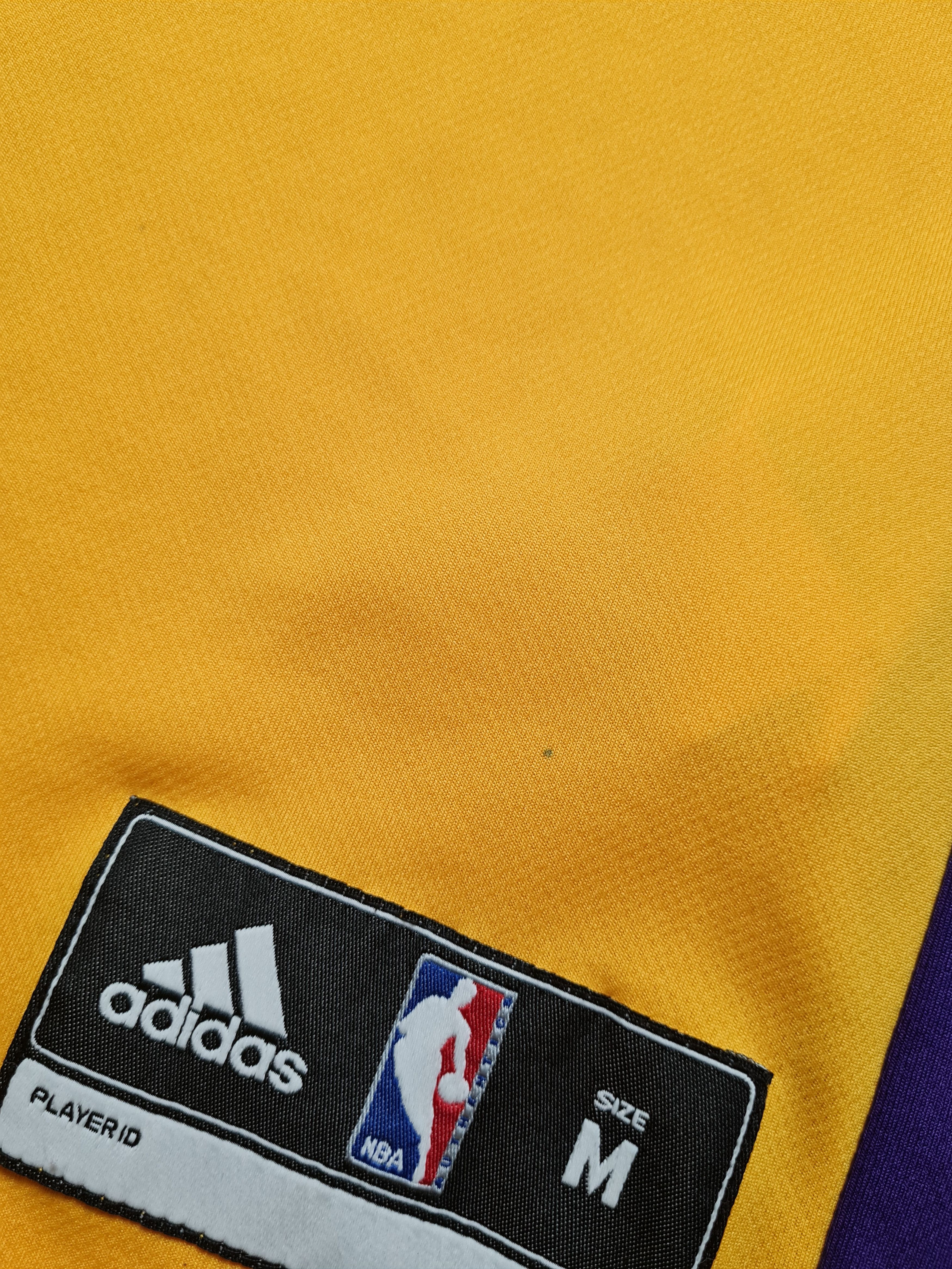 Adidas Adidas NBA Lakers #24 Bryant 2013 Yellow Men’s Shirts Size M Size US M / EU 48-50 / 2 - 21 Thumbnail