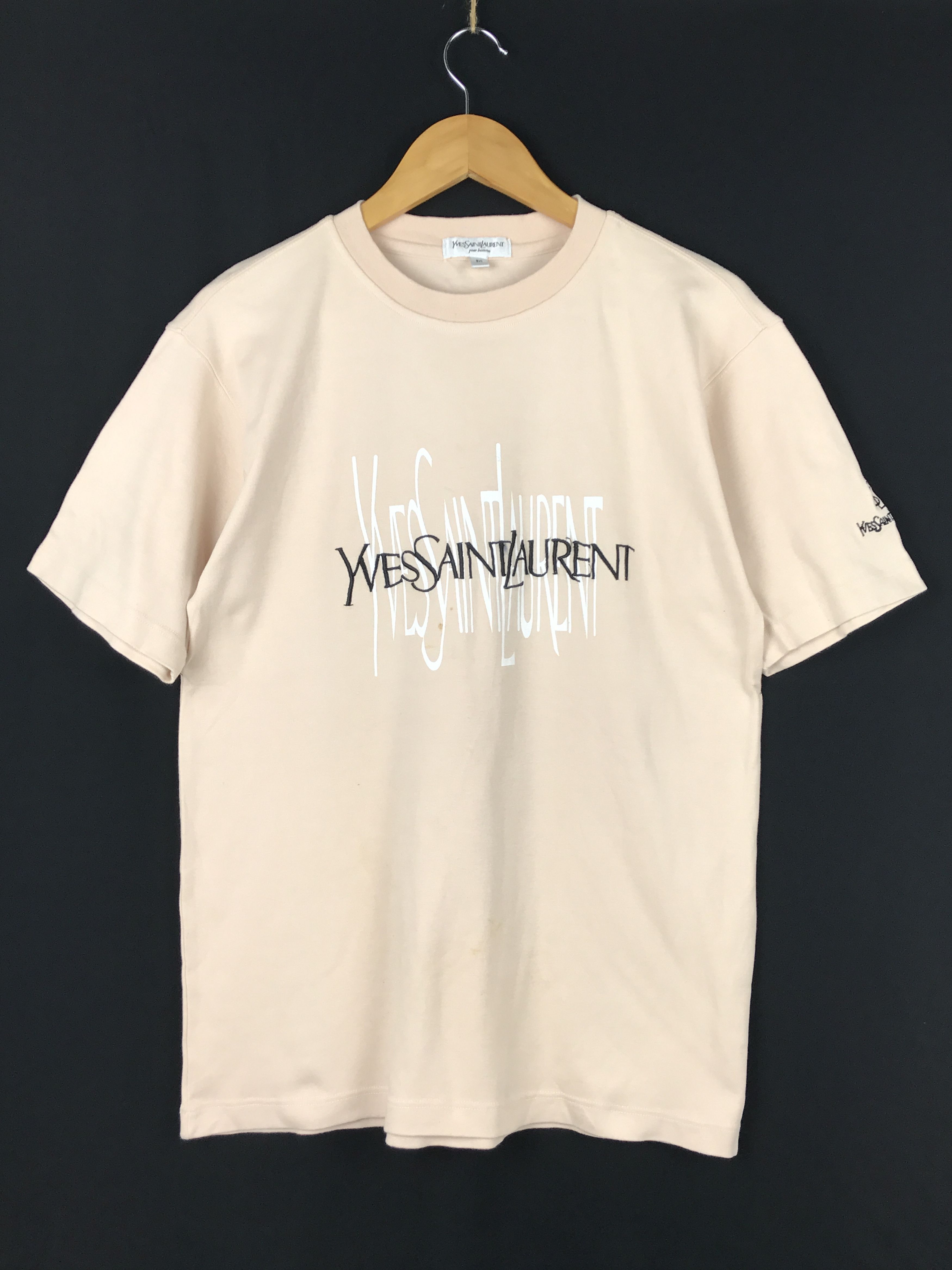 Vintage × Yves Saint Laurent Vintage Yves Saint Laurent T-Shirt Size US M / EU 48-50 / 2 - 1 Thumbnail