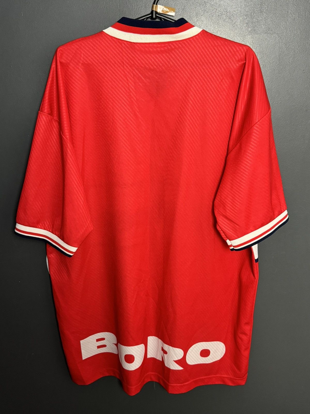 Errea Middlesbrough 97/98 Home Football Jersey Size US XXL / EU 58 / 5 - 2 Thumbnail